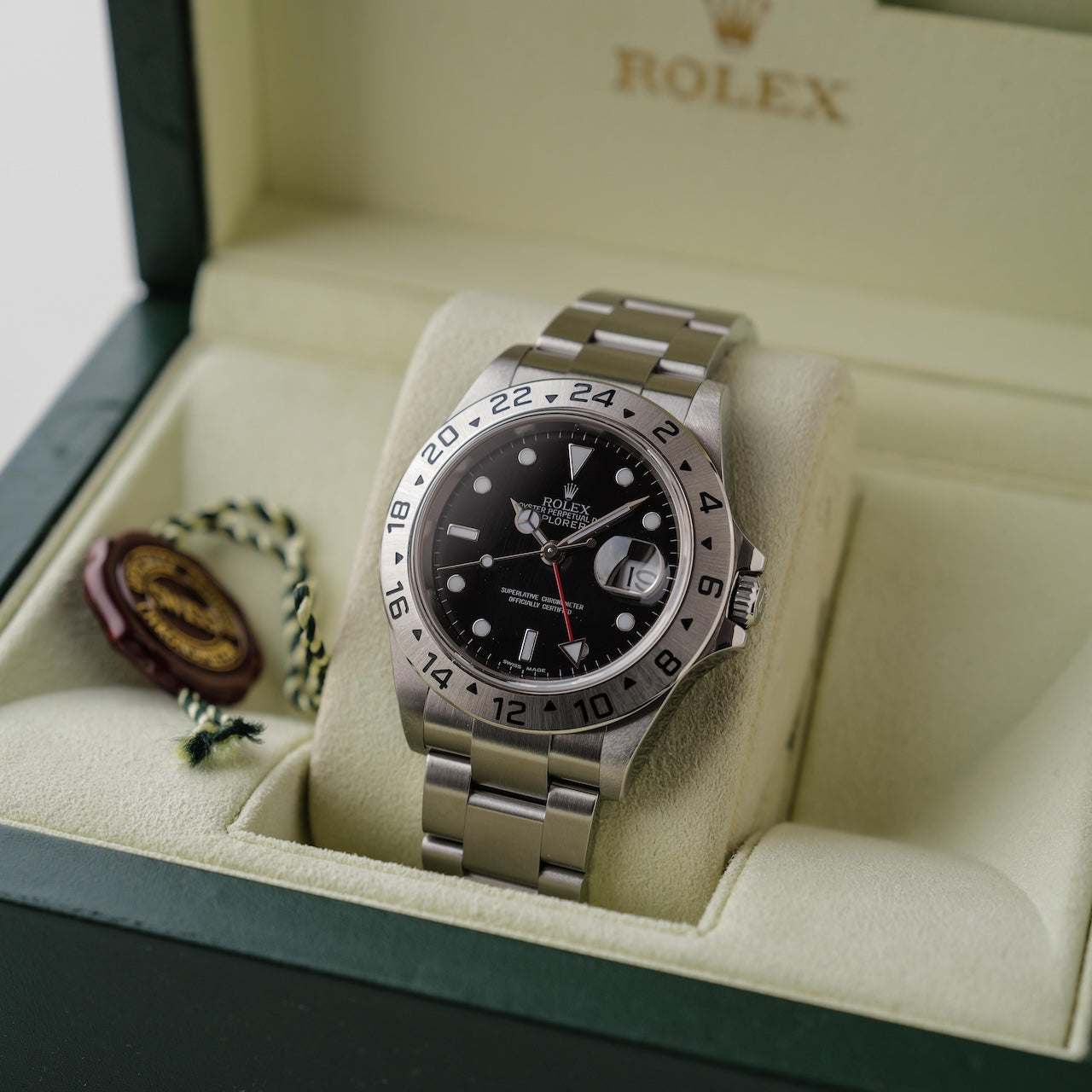 ロレックス/エクスプローラー2/16570/Z番/黒文字盤/ROLEX EXPLORER2 Ref.16570 Black Dial 2005Y