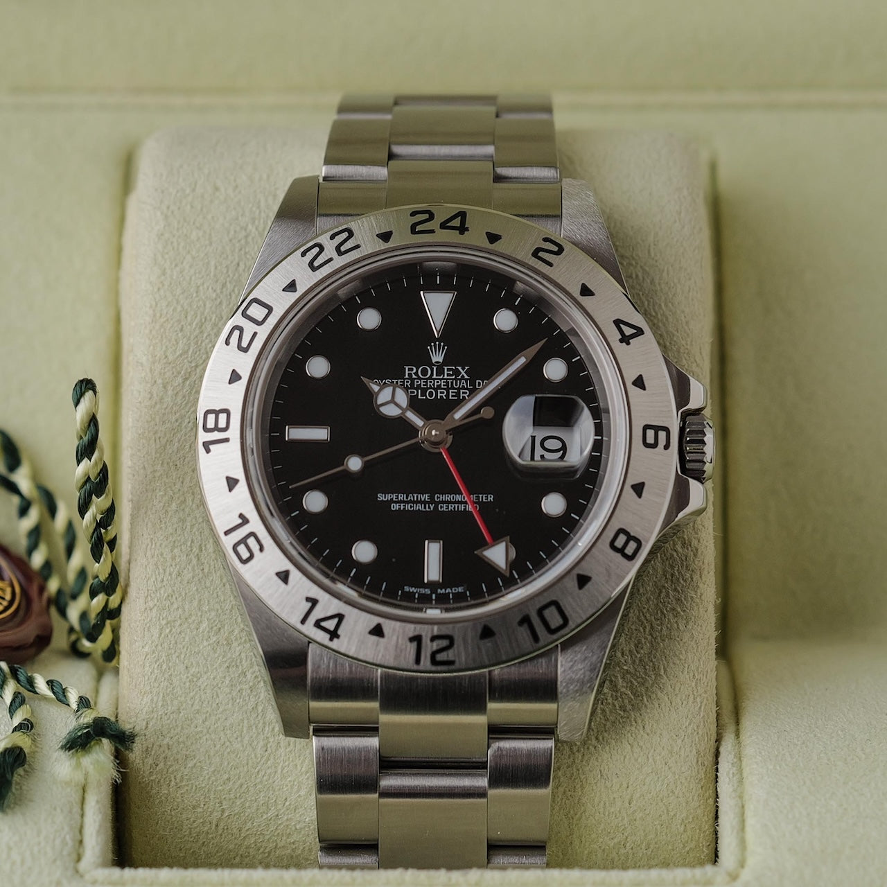 ロレックス/エクスプローラー2/16570/Z番/黒文字盤/ROLEX EXPLORER2 Ref.16570 Black Dial 2005Y