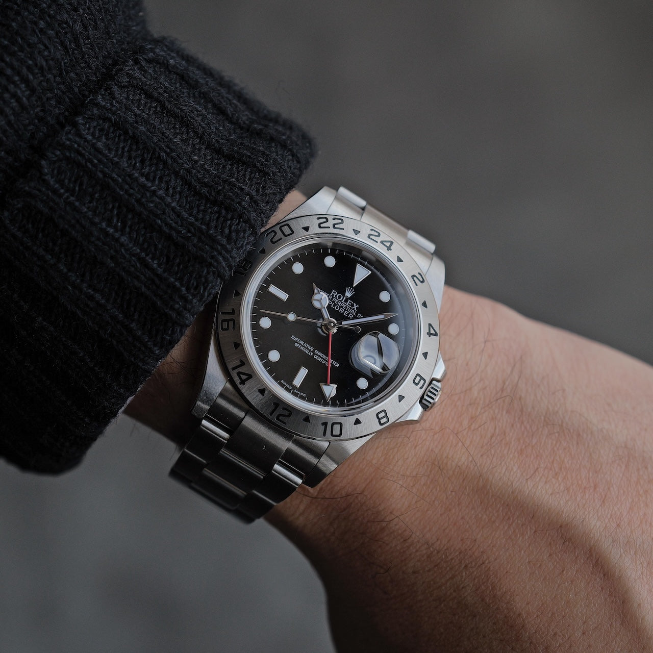 ロレックス/エクスプローラー2/16570/Z番/黒文字盤/ROLEX EXPLORER2 Ref.16570 Black Dial 2005Y