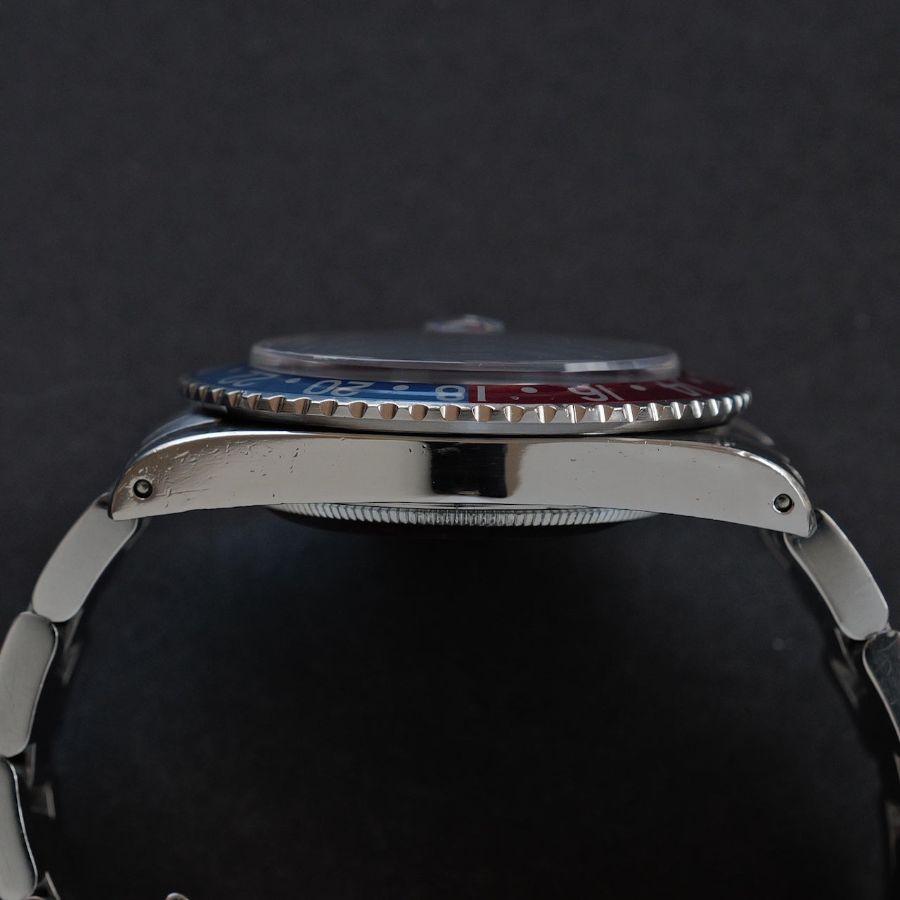 ロレックス/GMTマスター1675/ラジアル/マーク3ダイヤル/ROLEX GMT-MASTER Ref.1675 “Radial Dial” Mk.3 1977y