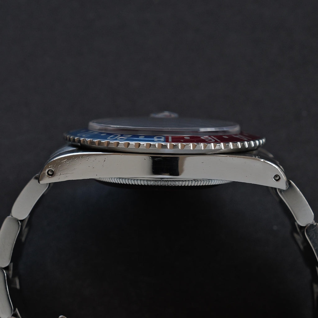 ロレックス/GMTマスター1675/ラジアル/マーク3ダイヤル/ROLEX GMT-MASTER Ref.1675 “Radial Dial” Mk.3 1977y