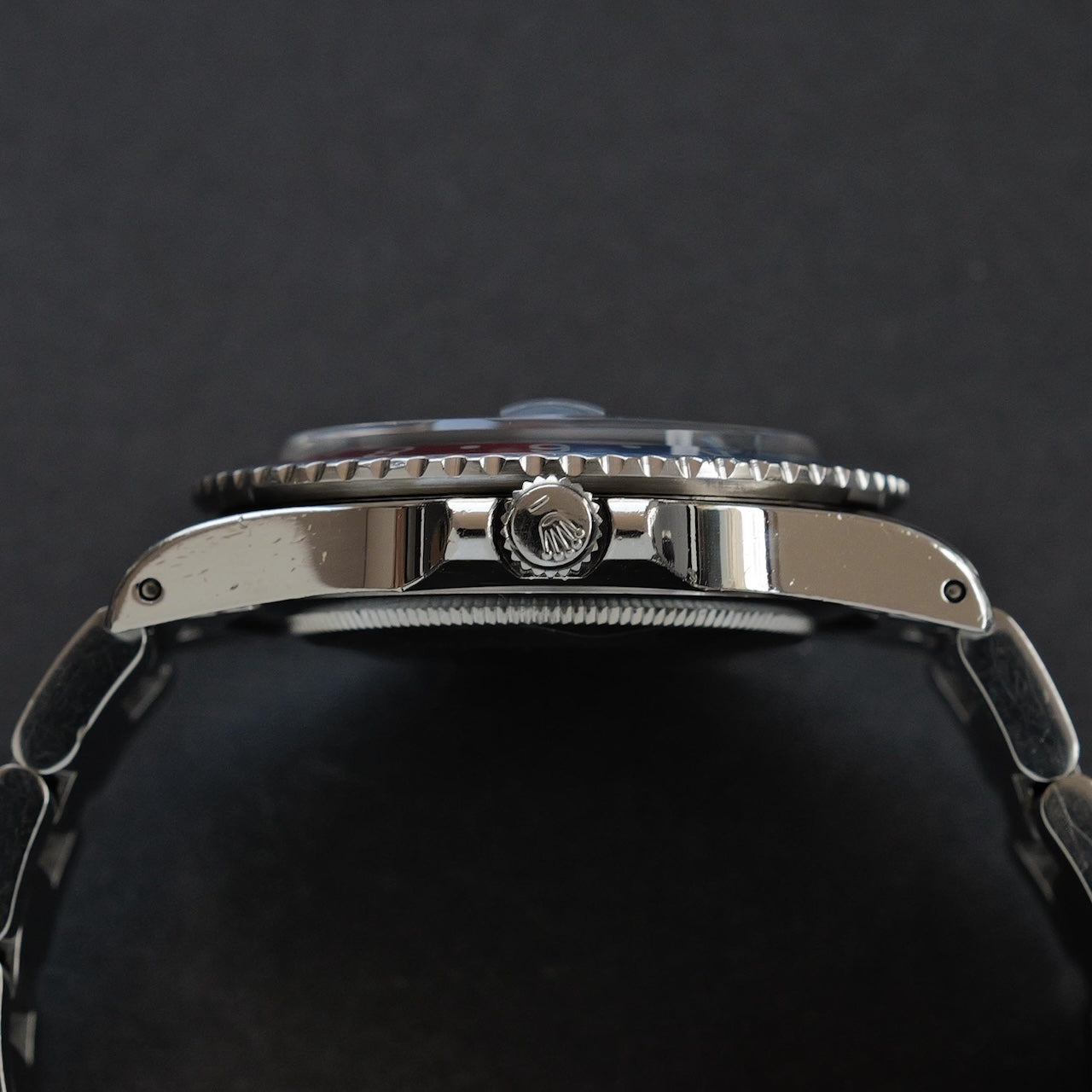 ロレックス/GMTマスター1675/ラジアル/マーク3ダイヤル/ROLEX GMT-MASTER Ref.1675 “Radial Dial” Mk.3 1977y