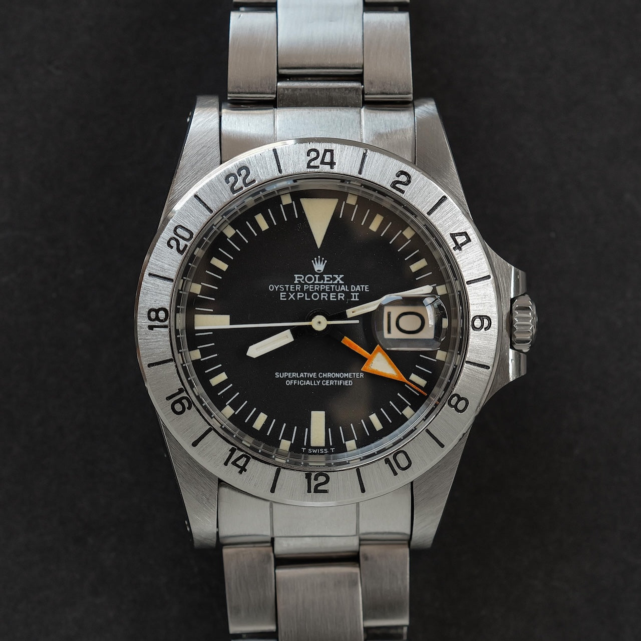 ロレックス/エクスプローラー2/1655/マーク1 ダイヤル/マーク1ベゼル/保証書付きフルセット/ROLEX EXPLORER2 Ref.1655 “Mk.1 Dial Mk.1 Bezel” Straight Hand 1972Y Full Set