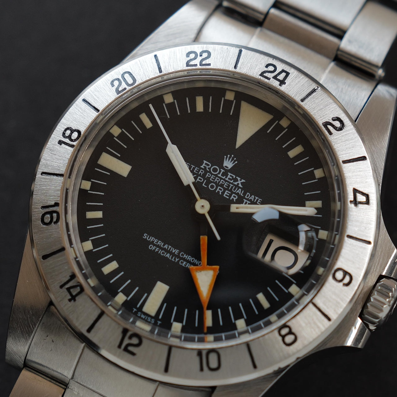 ロレックス/エクスプローラー2/1655/マーク1 ダイヤル/マーク1ベゼル/保証書付きフルセット/ROLEX EXPLORER2 Ref.1655 “Mk.1 Dial Mk.1 Bezel” Straight Hand 1972Y Full Set