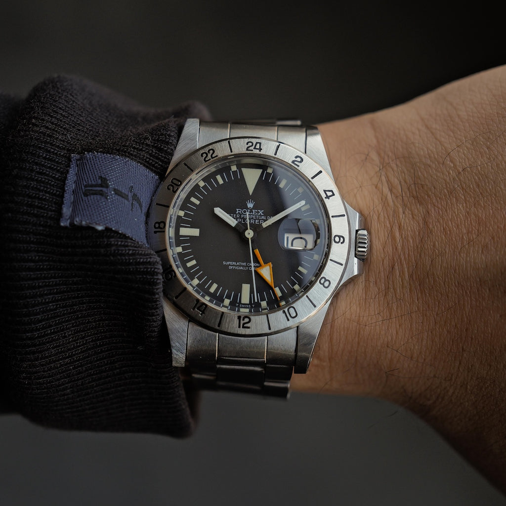 ロレックス/エクスプローラー2/1655/マーク1 ダイヤル/マーク1ベゼル/保証書付きフルセット/ROLEX EXPLORER2 Ref.1655 “Mk.1 Dial Mk.1 Bezel” Straight Hand 1972Y Full Set