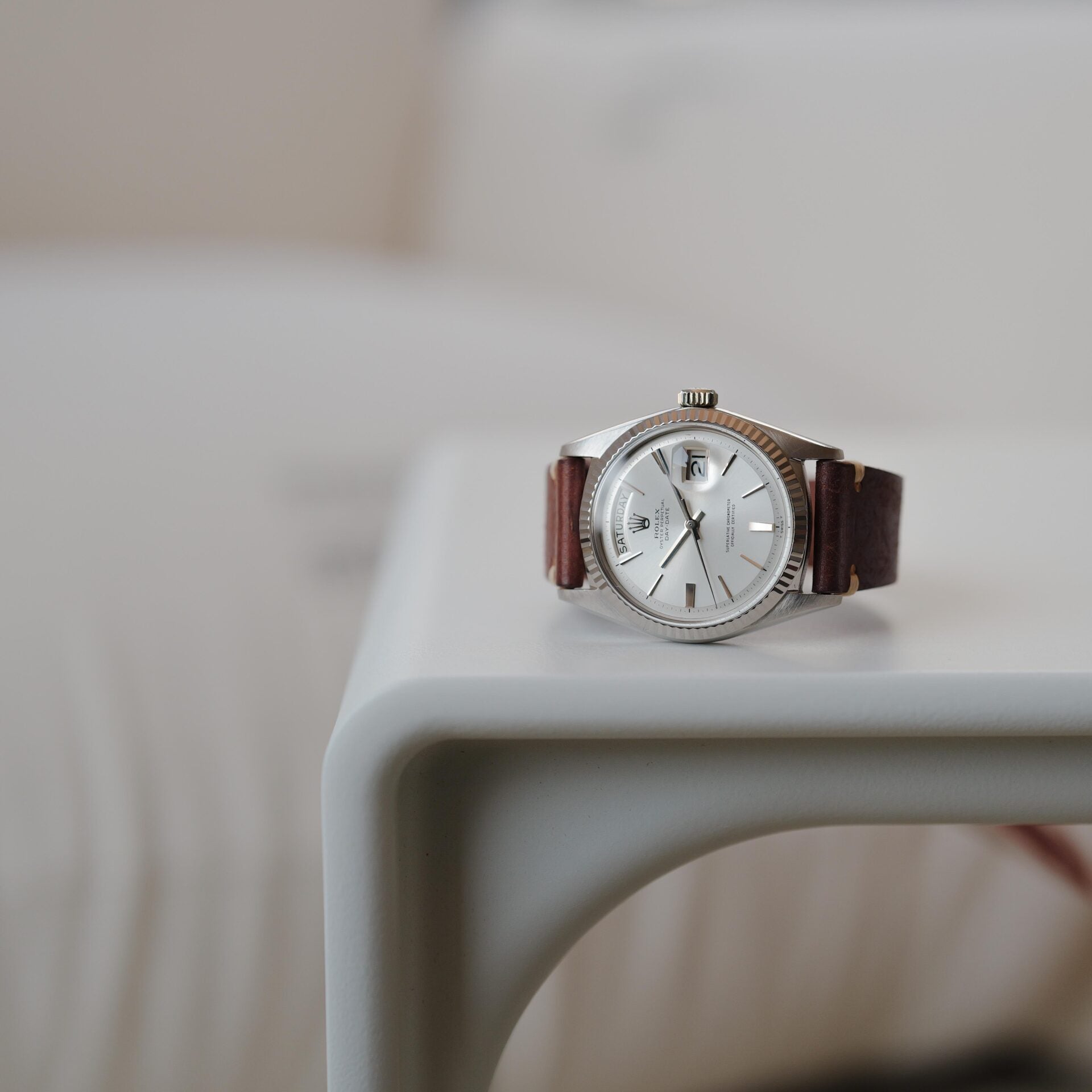 ロレックス/デイデイト1803/18Kホワイトゴールド/ROLEX DAY-DATE Ref.1803 18K White Gold 1966Y