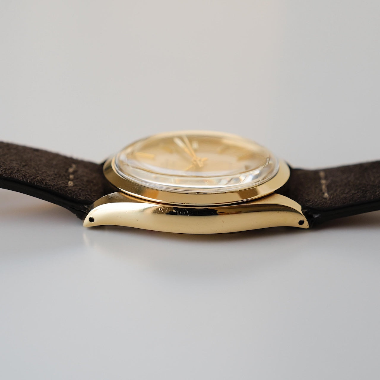 ロレックス/エアキング5500/14Kイエローゴールド/保証書付き/ROLEX AIR-KING Ref.5500 14KYG 1975Y with Paper