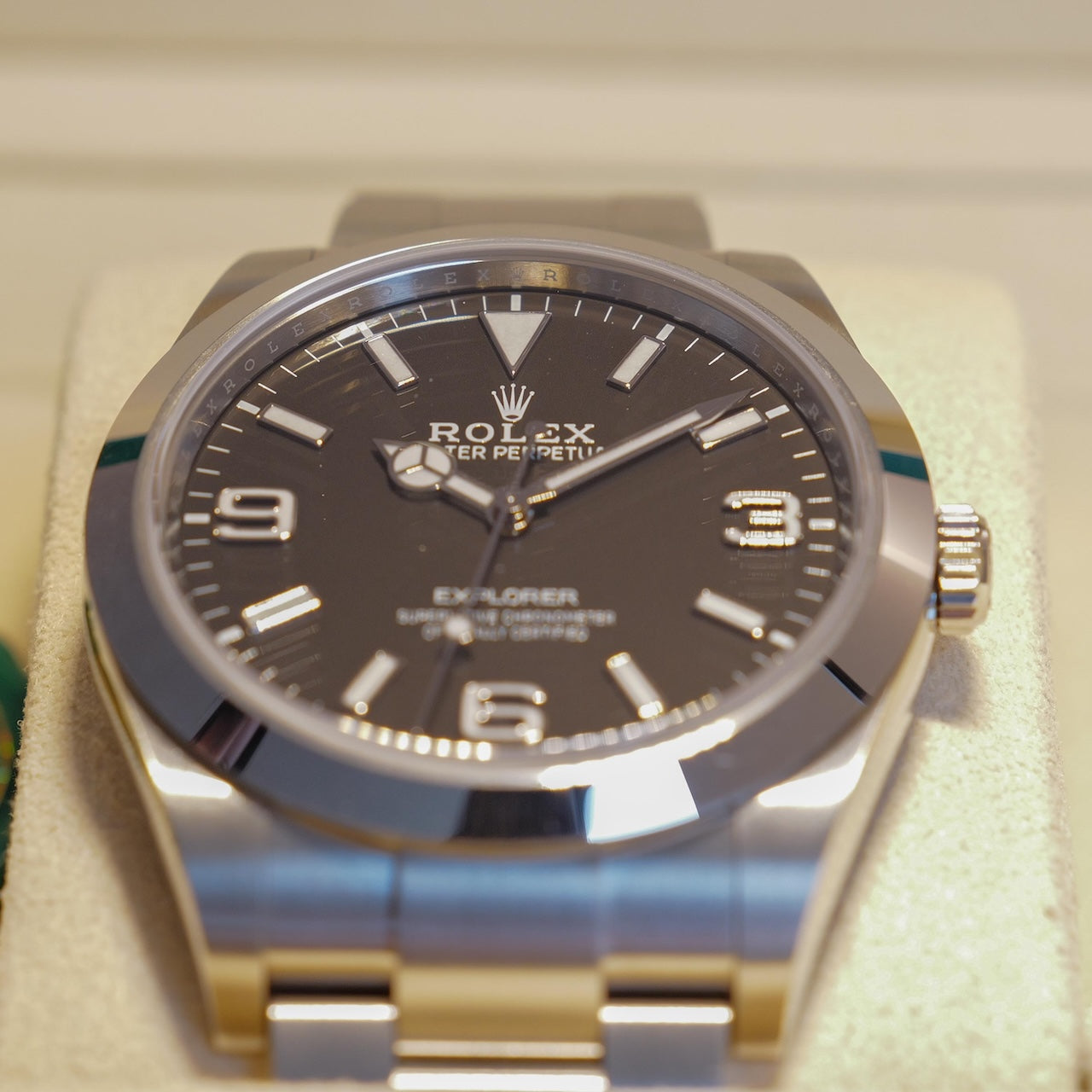 ロレックス/エクスプローラー1/214270/マットダイヤル/保証書付きフルセット/未使用/ROLEX EXPLORER1 REF.214270 ”Matte Dial” 2019y Full Set Unused