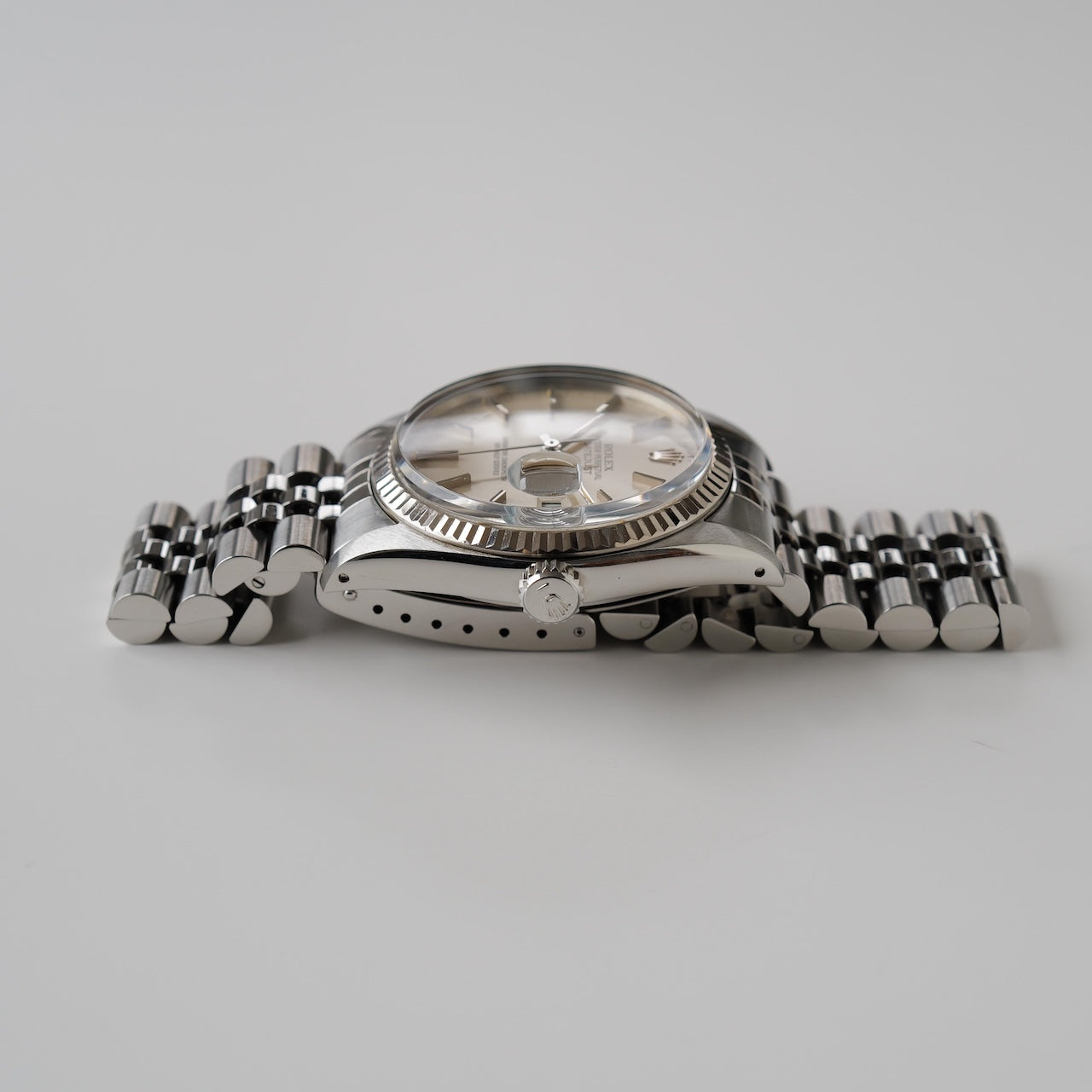 ロレックス/デイトジャスト16014/シルバーダイヤル/保証書付きフルセット/ROLEX DATE-JUST Ref.16014 Silver Dial 1983y Full set