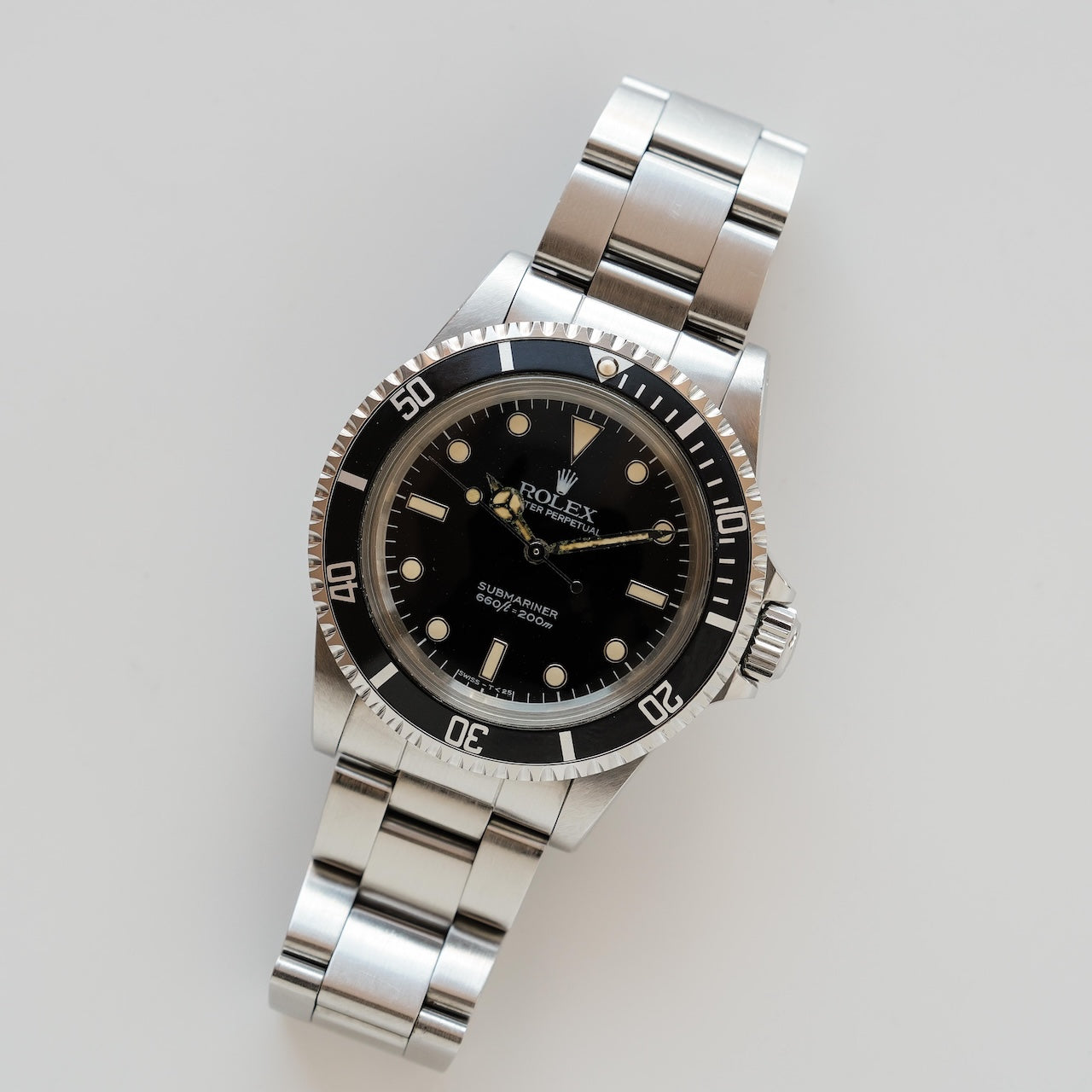 ロレックス/サブマリーナー5513/フチあり/スパイダーダイヤル/ROLEX