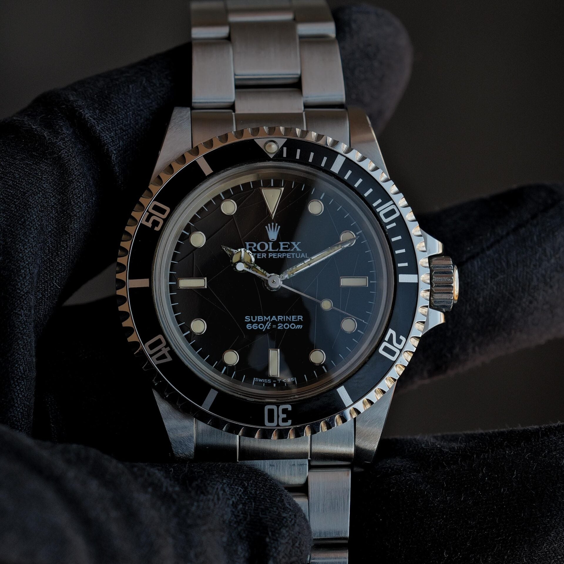 ロレックス/サブマリーナー5513/フチあり/スパイダーダイヤル/ROLEX SUBMARINER Ref.5513 "SPIDER DIAL“ 1984y