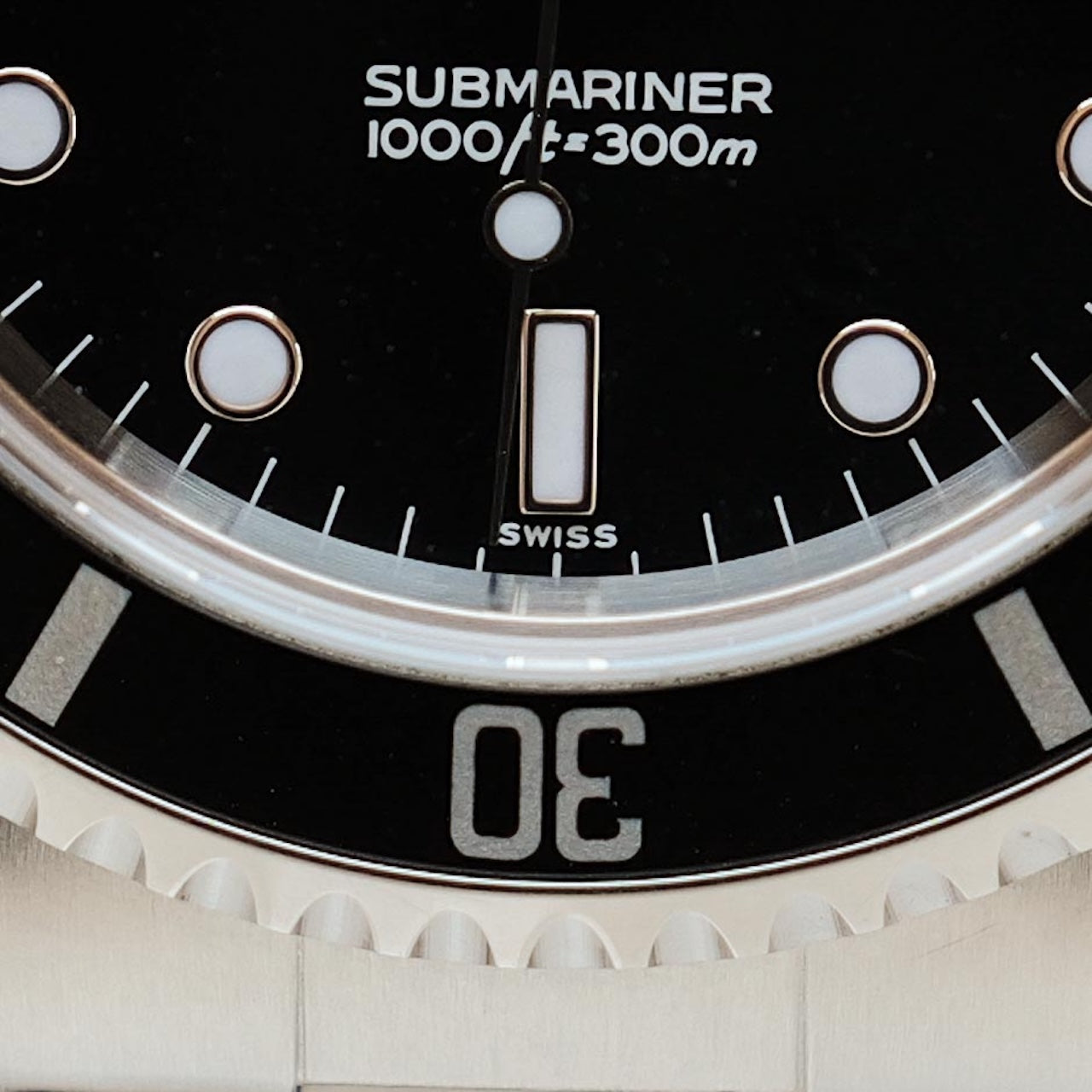 ロレックス/サブマリーナー14060/スイスオンリー/裏蓋シールあり/保証書付き/ROLEX SUBMARINER Ref.14060 "SWISS ONLY" 1998y with Paper