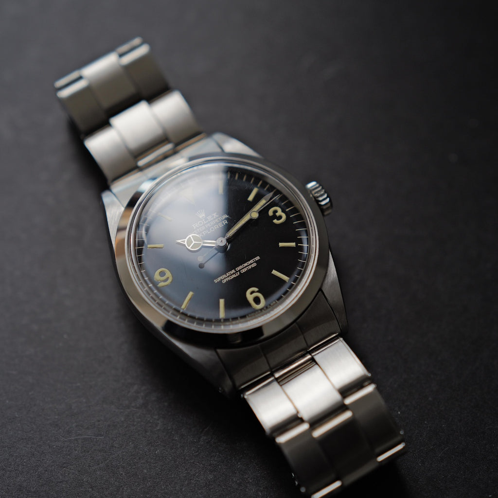 ロレックス/エクスプローラー1/1016/マーク6/ミラーダイヤル/ROLEX EXPLORER1 Ref.1016 “GILT DIAL” Mk.6 Dial 1967y