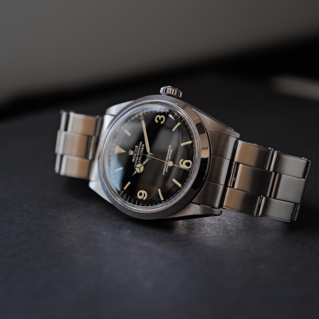 ロレックス/エクスプローラー1/1016/マーク6/ミラーダイヤル/ROLEX EXPLORER1 Ref.1016 “GILT DIAL” Mk.6 Dial 1967y
