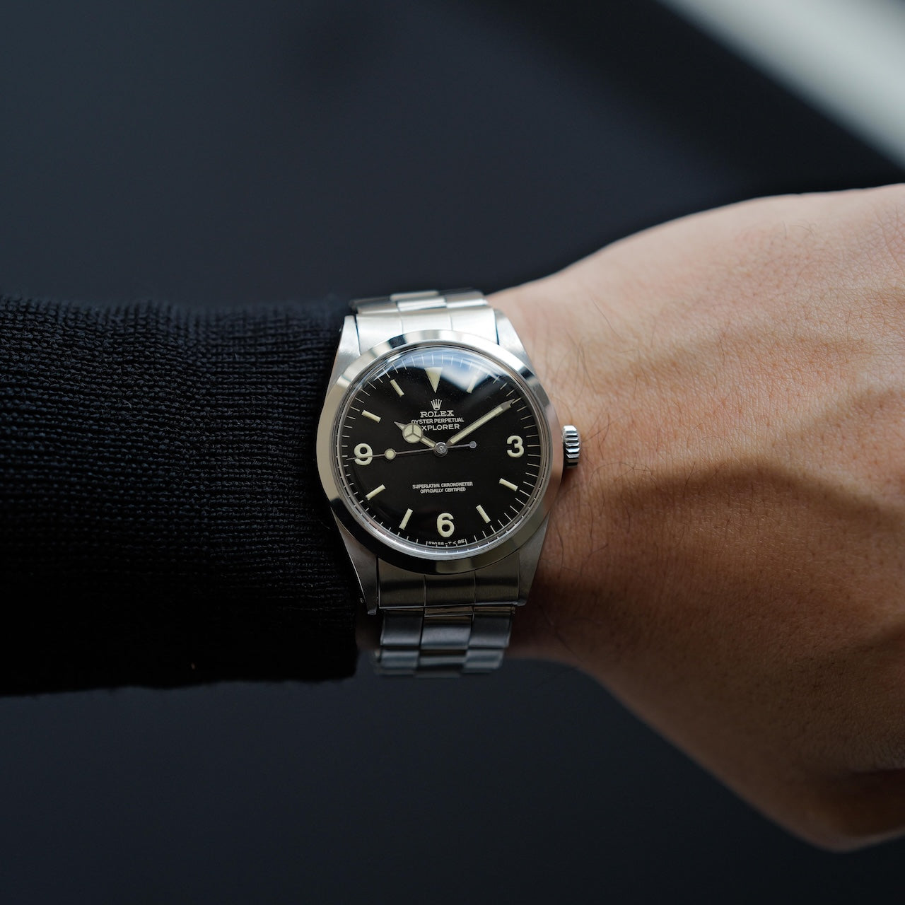 ロレックス/エクスプローラー1/1016/マーク6/ミラーダイヤル/ROLEX EXPLORER1 Ref.1016 “GILT DIAL” Mk.6 Dial 1967y