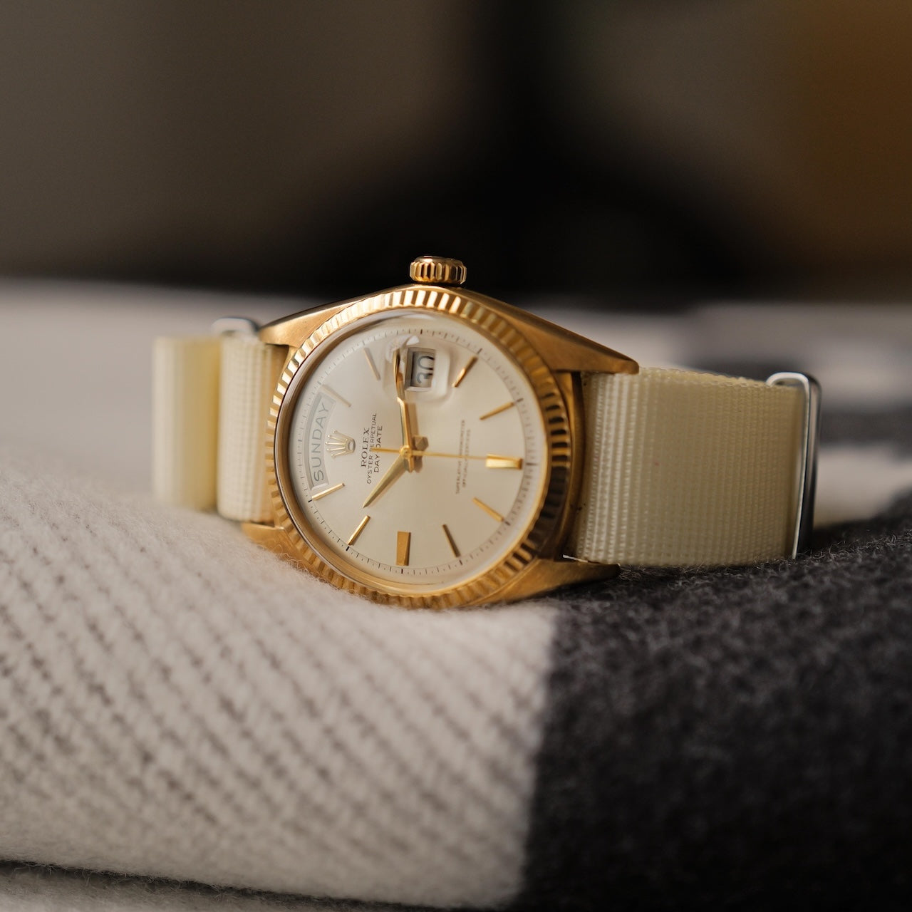 ロレックス/デイデイト1803/シルバーホワイトダイヤル/18Kイエローゴールド/ROLEX DAY-DATE Ref.1803 18KYG "Silver White Dial" 1963y