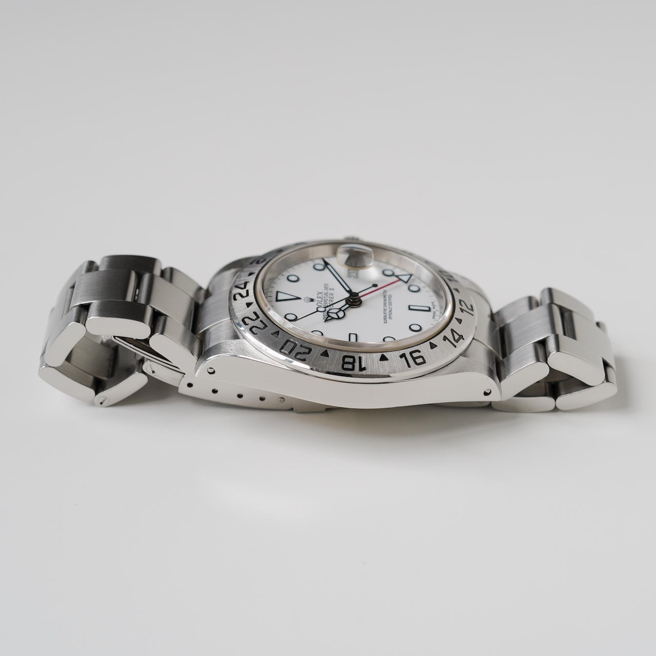 ロレックス/エクスプローラー2/16570/K番/白文字盤/保証書付きフルセット/ROLEX EXPLORER2 Ref.16570 White Dial 2001y Full Set