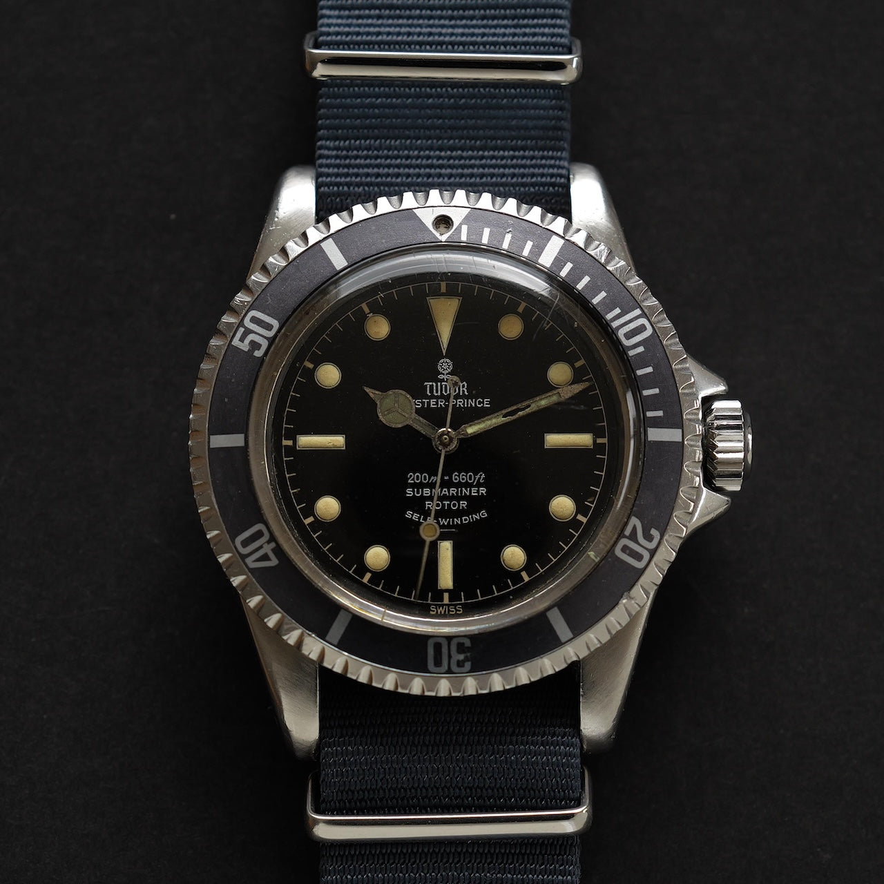 【価格見直し】チューダー/チュードル/サブマリーナー7928/ミラーダイヤル/アンダーライン/ポインテッド クラウンガード/ TUDOR SUBMARINER Ref.7928 "PCG GLIT, Underline" 1962y