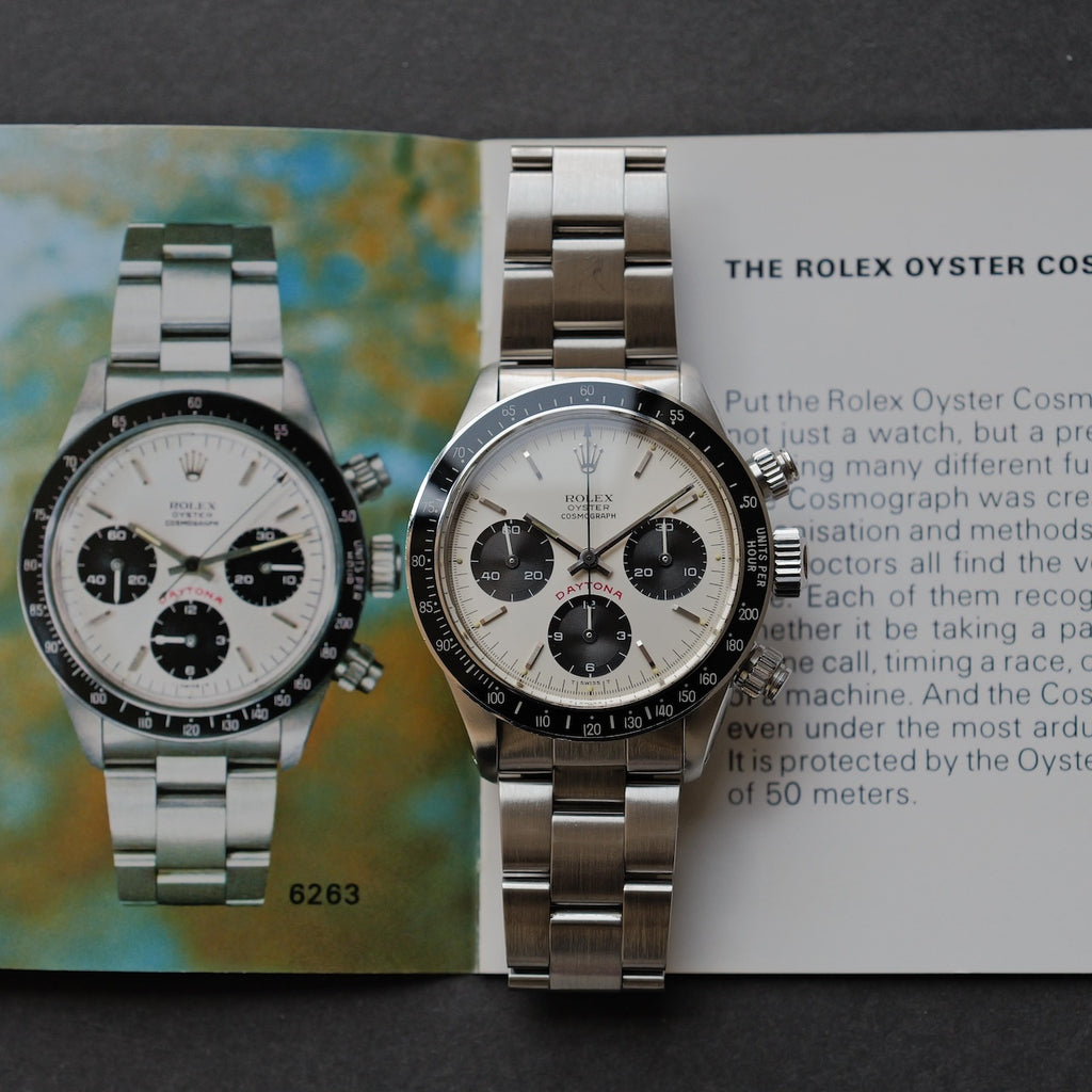 ロレックス/デイトナ6263/ビッグデイトナ/保証書/OH保証書付きフルセット/ROLEX DAYTONA “BIG DAYTONA” Ref.6263 1983y Full Set