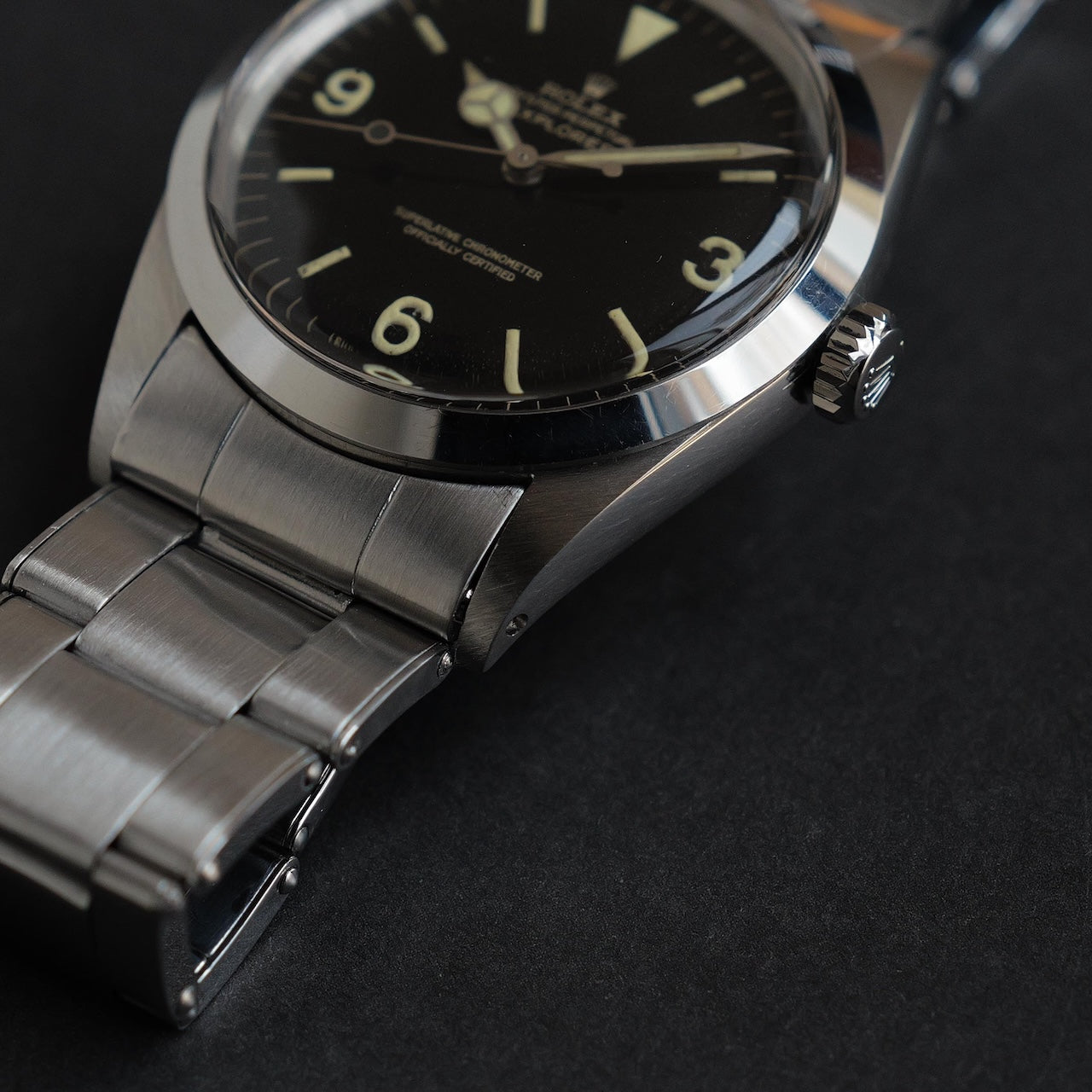 ロレックス/エクスプローラー1 / 1016 / ミラーダイヤル / マーク6/ROLEX EXPLORER1 Ref.1016 “Gilt Dial” Mk.6 Dial 1967y