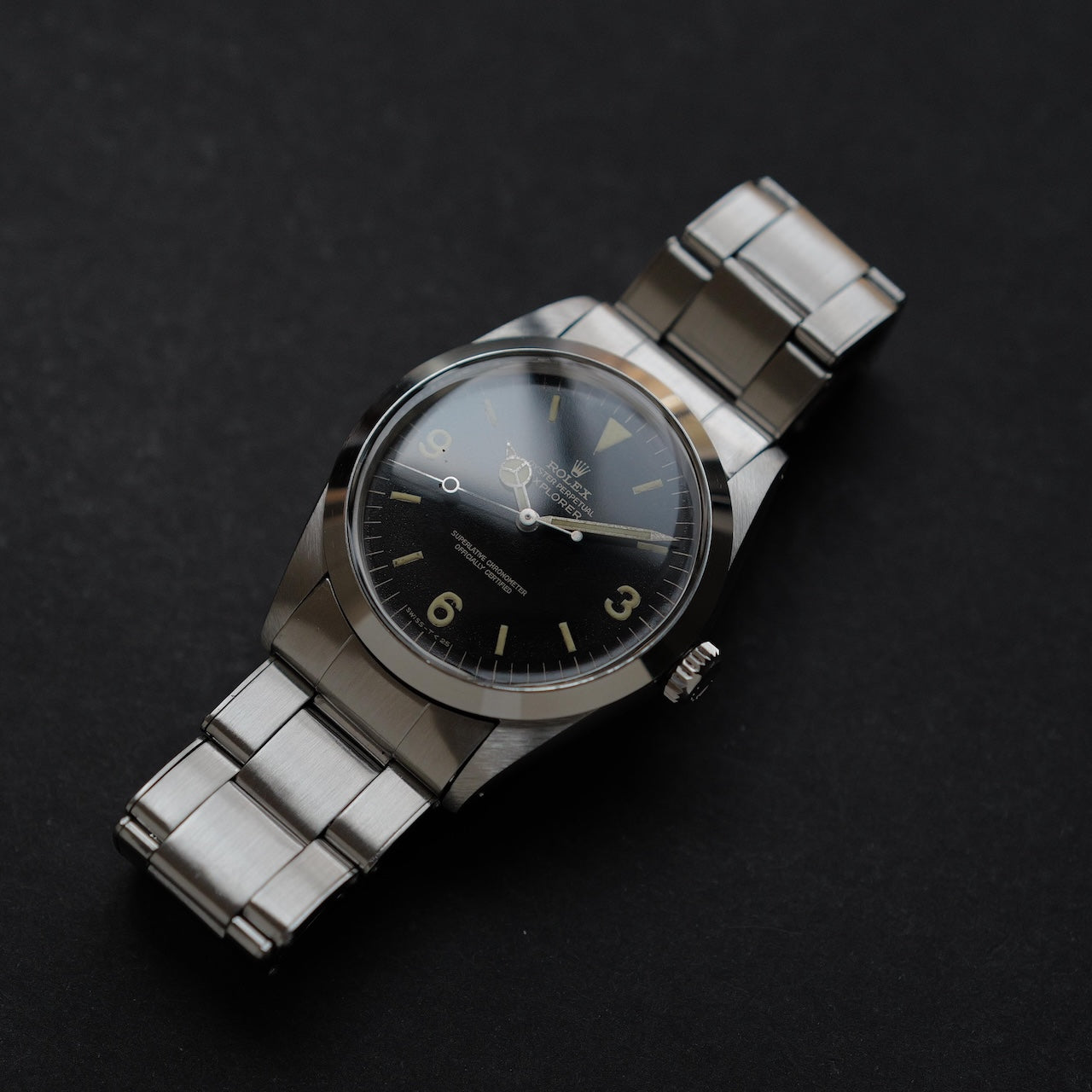 ロレックス/エクスプローラー1 / 1016 / ミラーダイヤル / マーク6/ROLEX EXPLORER1 Ref.1016 “Gilt Dial” Mk.6 Dial 1967y