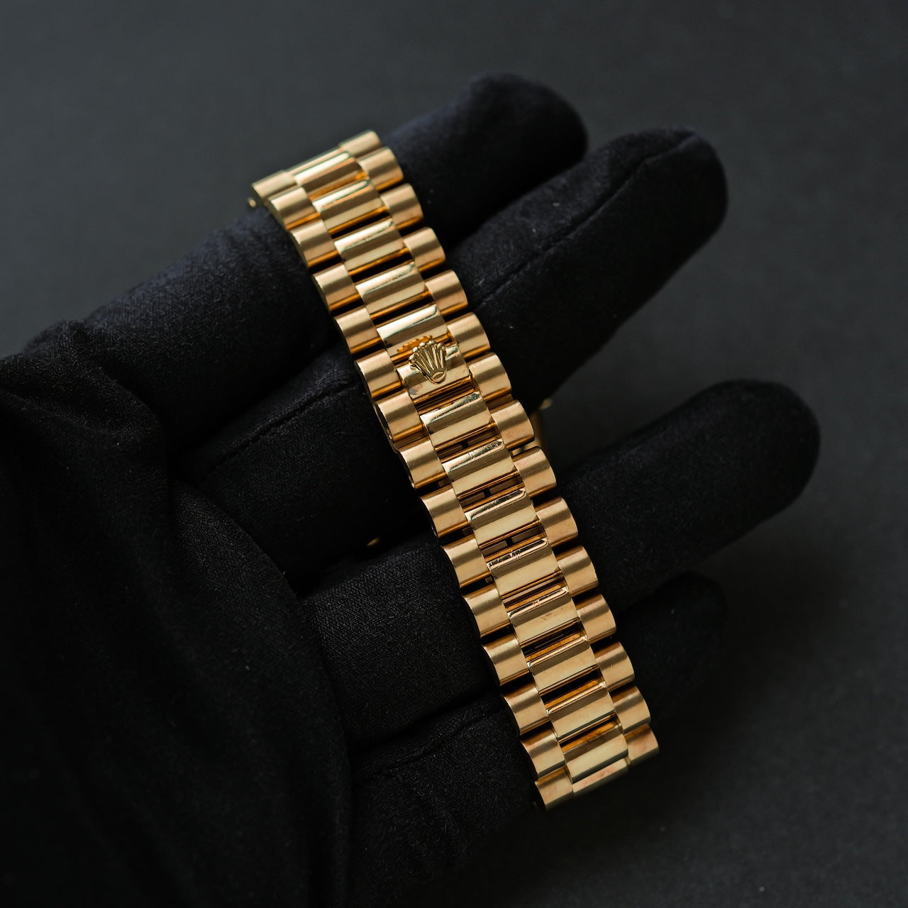 ロレックス/デイデイト18238A/W番/ 10Pダイヤモンド/18Kイエローゴールド/保証書付きフルセット/ROLEX DAY-DATE Ref,18238A "Baguette Diamond" 18K Yellow Gold 1995y Full Set