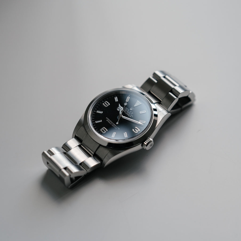 ロレックス/エクスプローラー1/114270/F番/保証書付き/ROLEX EXPLORER 1 Ref.114270 2003y-04y with Guarantee
