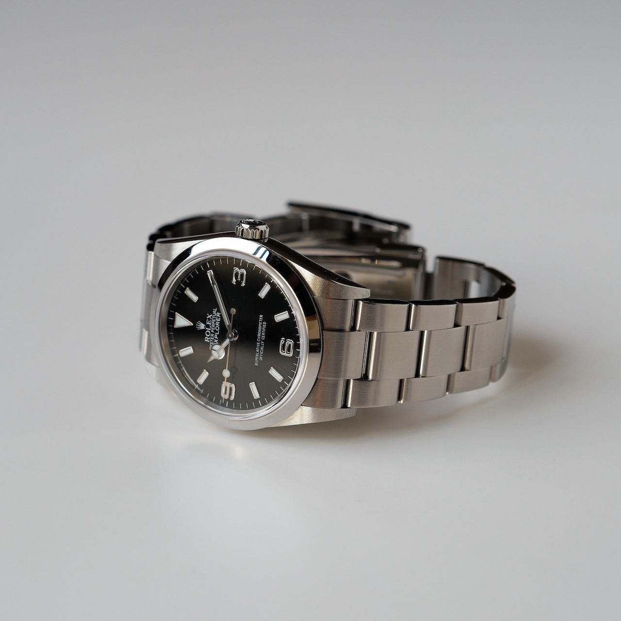 ロレックス/エクスプローラー1/114270/F番/保証書付き/ROLEX EXPLORER 1 Ref.114270 2003y-04y with Guarantee