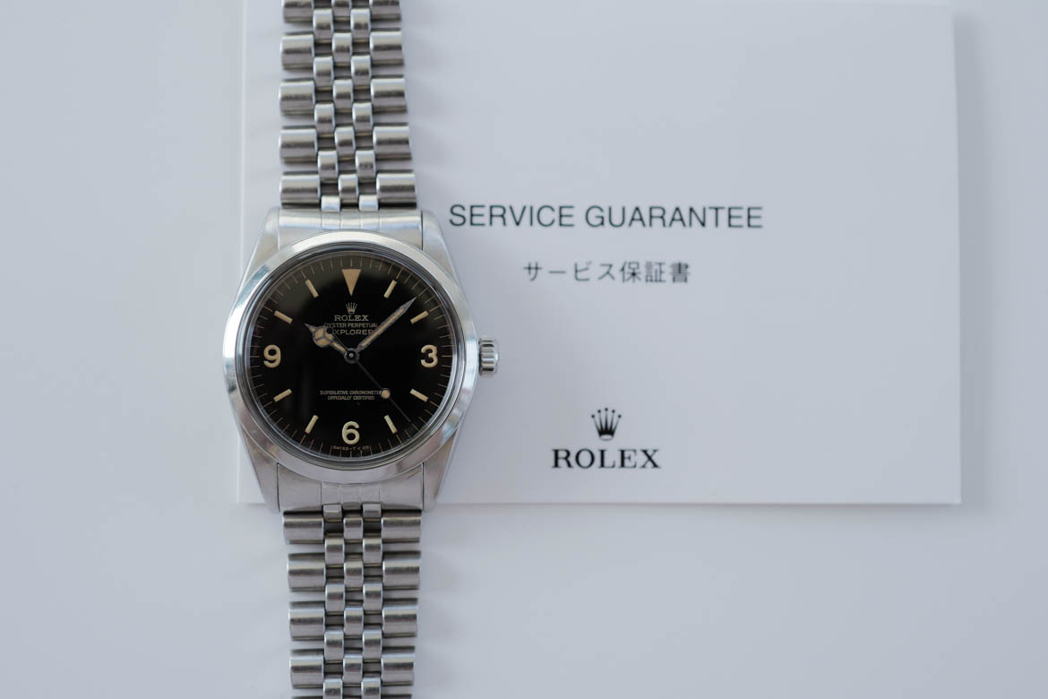 ROLEX EXPLORER 1 Ref.1016 Mirror dial 1966y
