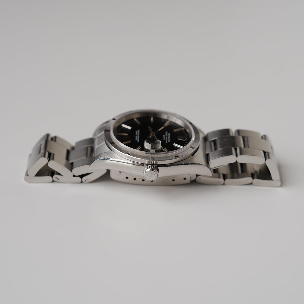 ロレックス/オイスターパーペチュアル デイト15210/エンジンターンドベゼル/保証書つき/ROLEX OYSTER PERPETUAL DATE Ref.15210 "ENGINE TURNED BEZEL"  1993-94y with Guarantee