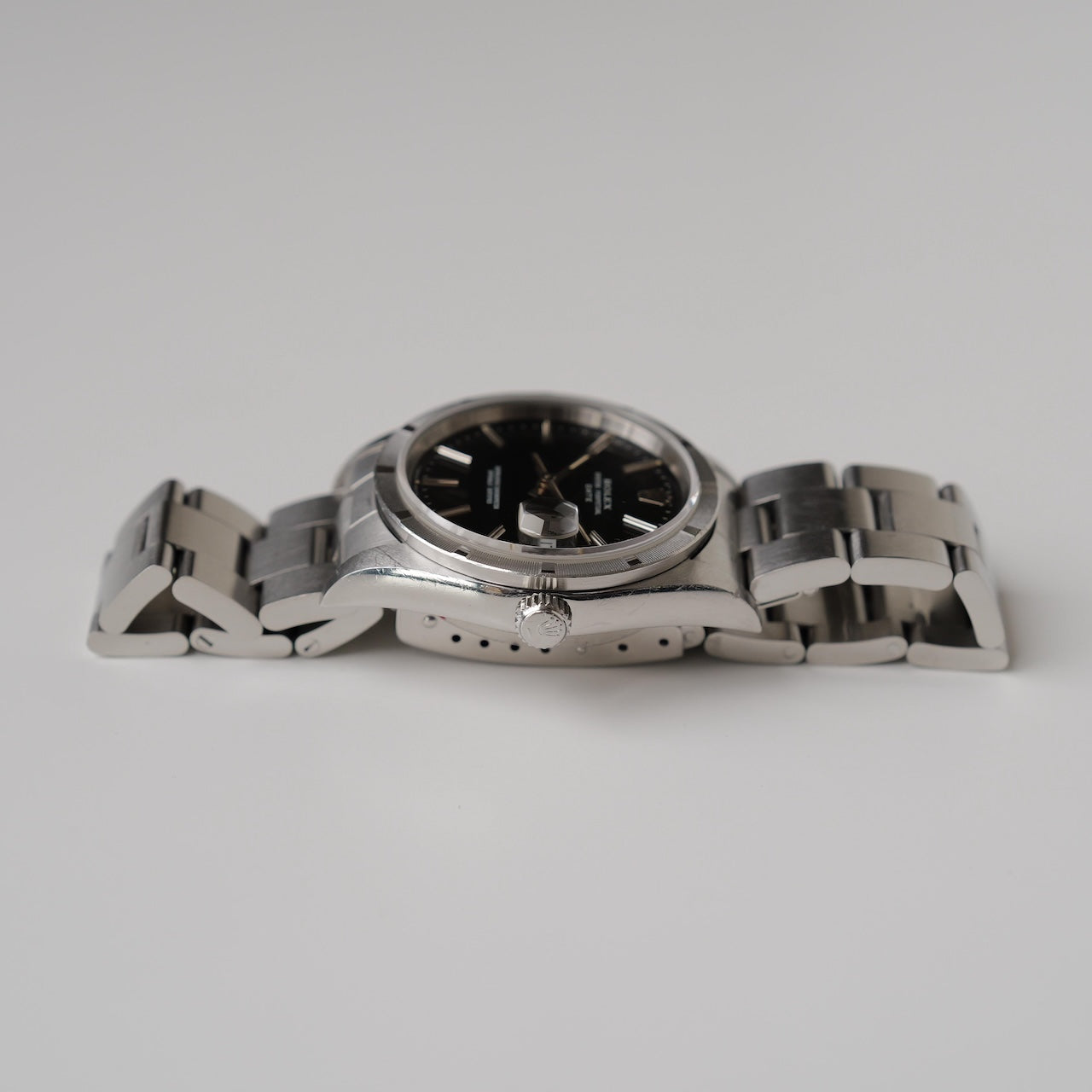 ロレックス/オイスターパーペチュアル デイト15210/エンジンターンドベゼル/保証書つき/ROLEX OYSTER PERPETUAL DATE Ref.15210 "ENGINE TURNED BEZEL"  1993-94y with Guarantee