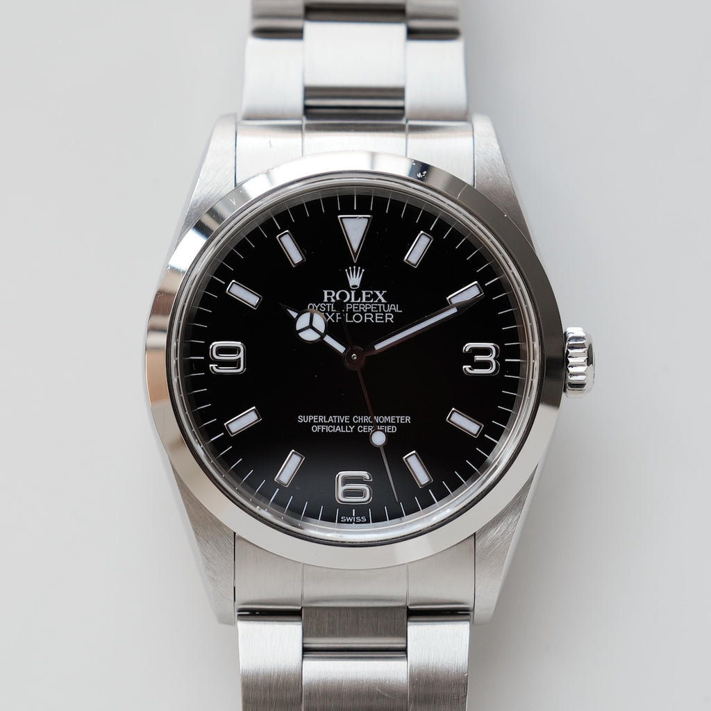 ロレックス/エクスプローラー1/14270/A番/スイス オンリー/裏蓋シール/ROLEX EXPLORER 1 Ref.14270 "SWISS ONLY" 1998y-99y