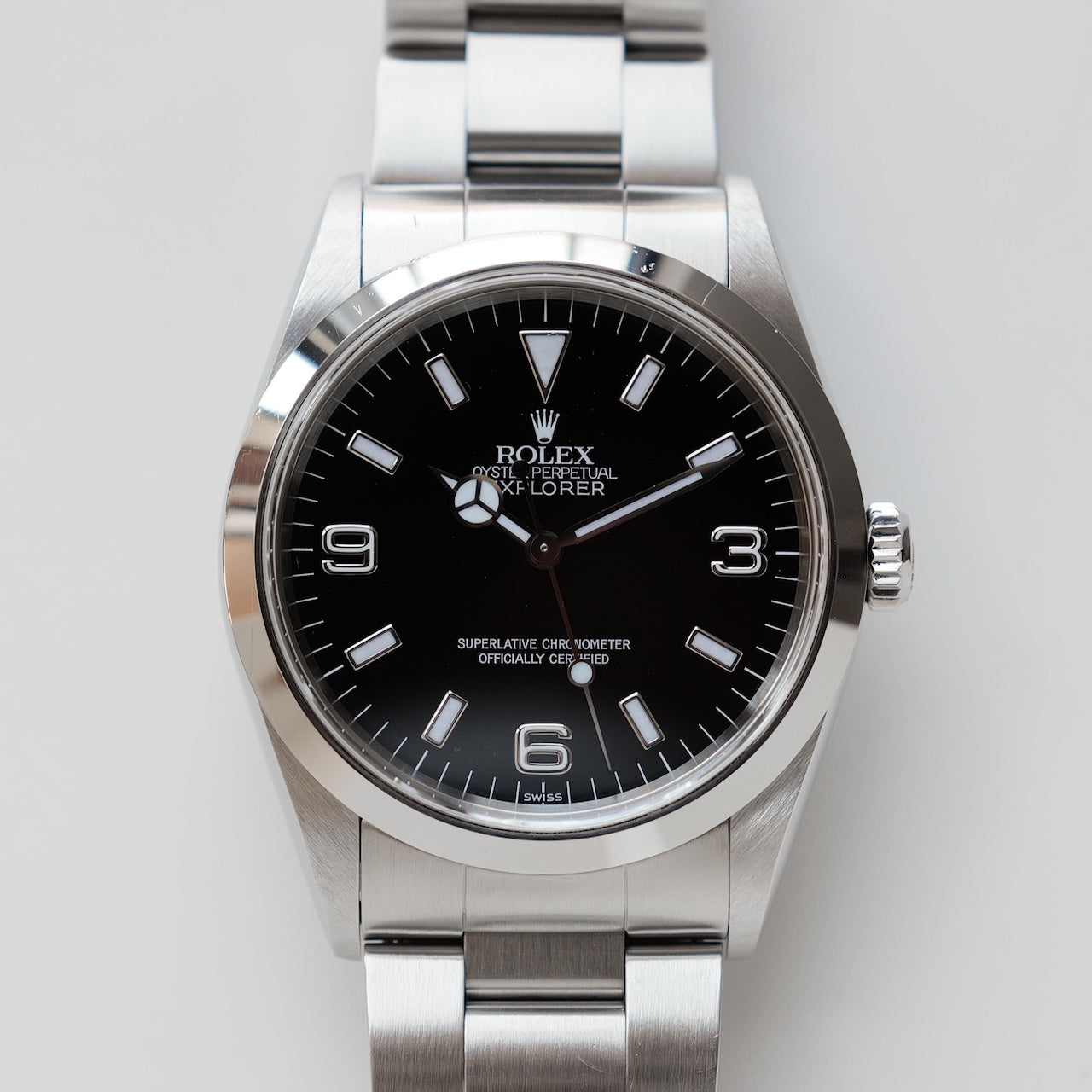 ロレックス/エクスプローラー1/14270/A番/スイス オンリー/裏蓋シール/ROLEX EXPLORER 1 Ref.14270 "SWISS ONLY" 1998y-99y