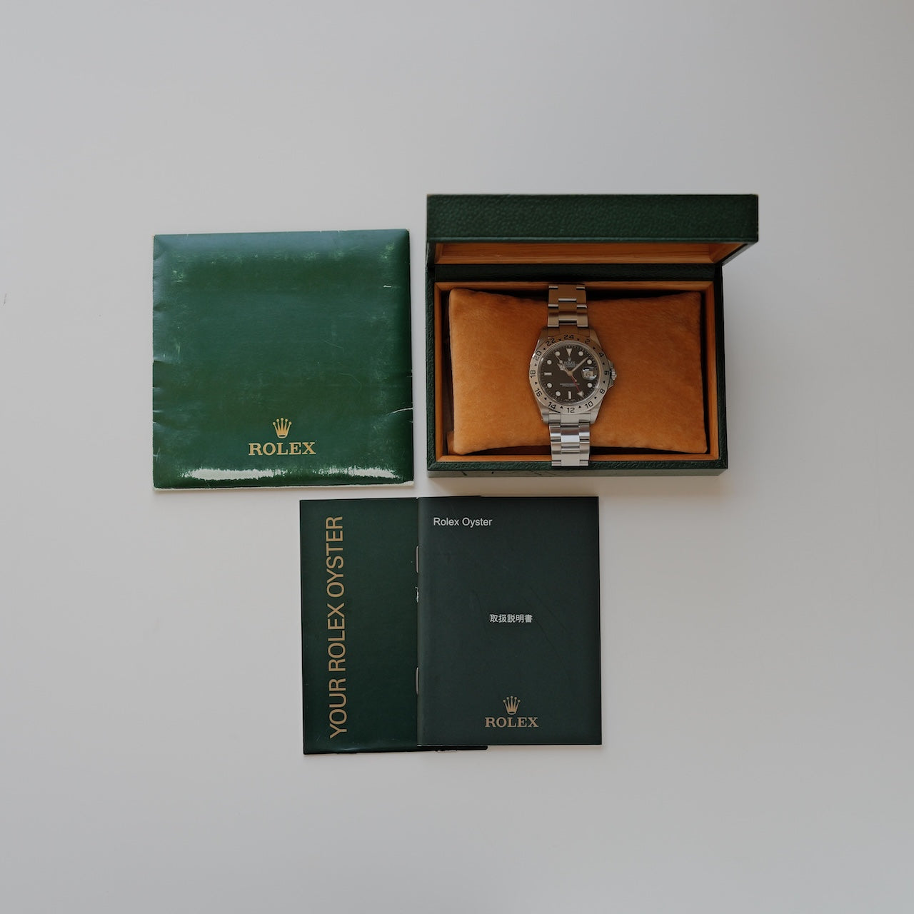 ロレックス/エクスプローラー2/16570/Y番/黒文字盤/ROLEX EXPLORER 2 Ref.16570 "Black Dial" 2002y