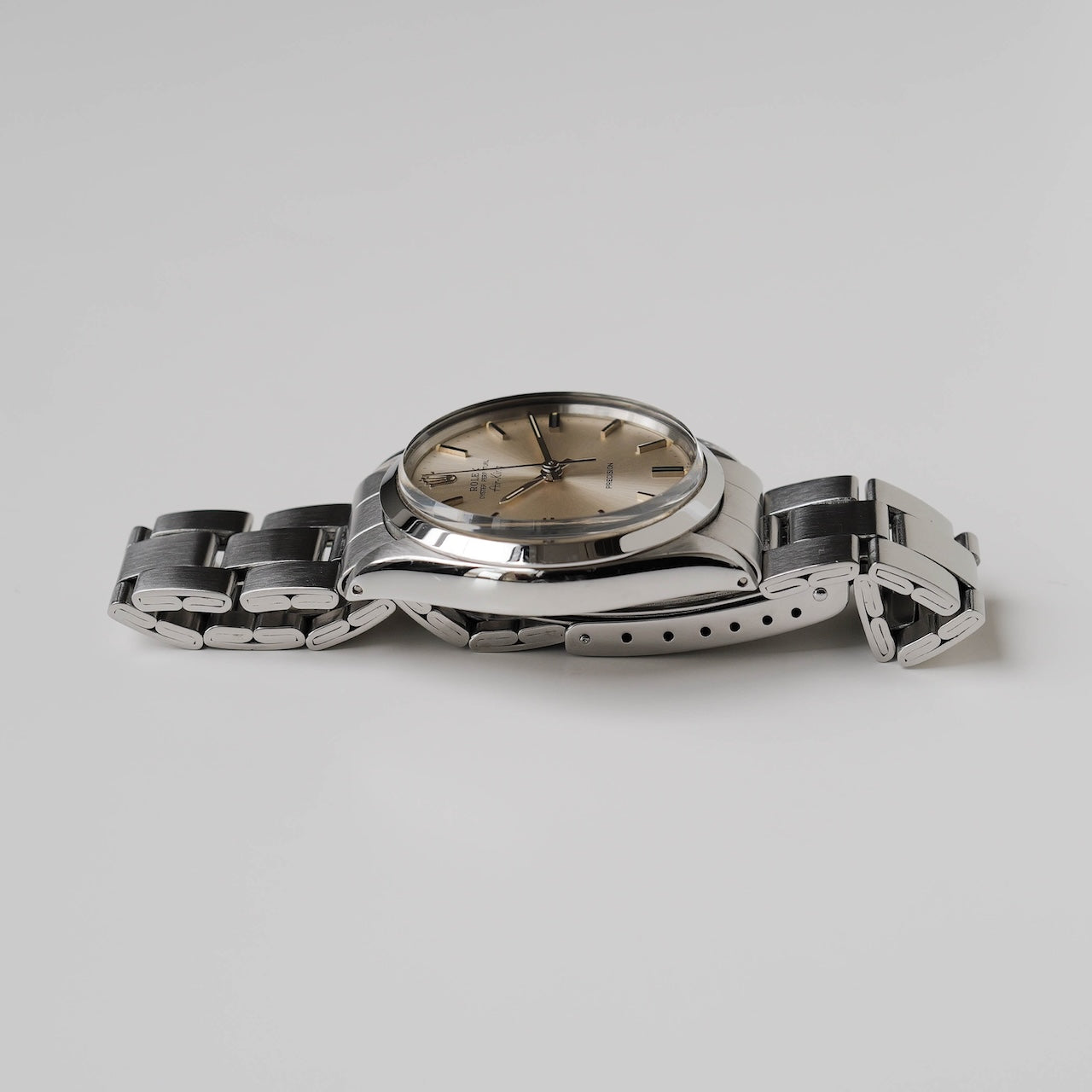 ロレックス/エアキング5500/シルバーダイヤル/ROLEX AIR KING REF.5500 SILVER DIAL 1972y