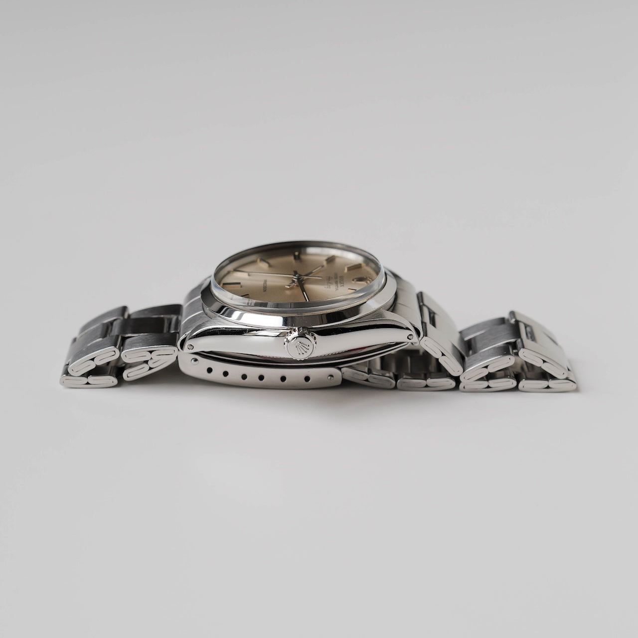ロレックス/エアキング5500/シルバーダイヤル/ROLEX AIR KING REF.5500 SILVER DIAL 1972y