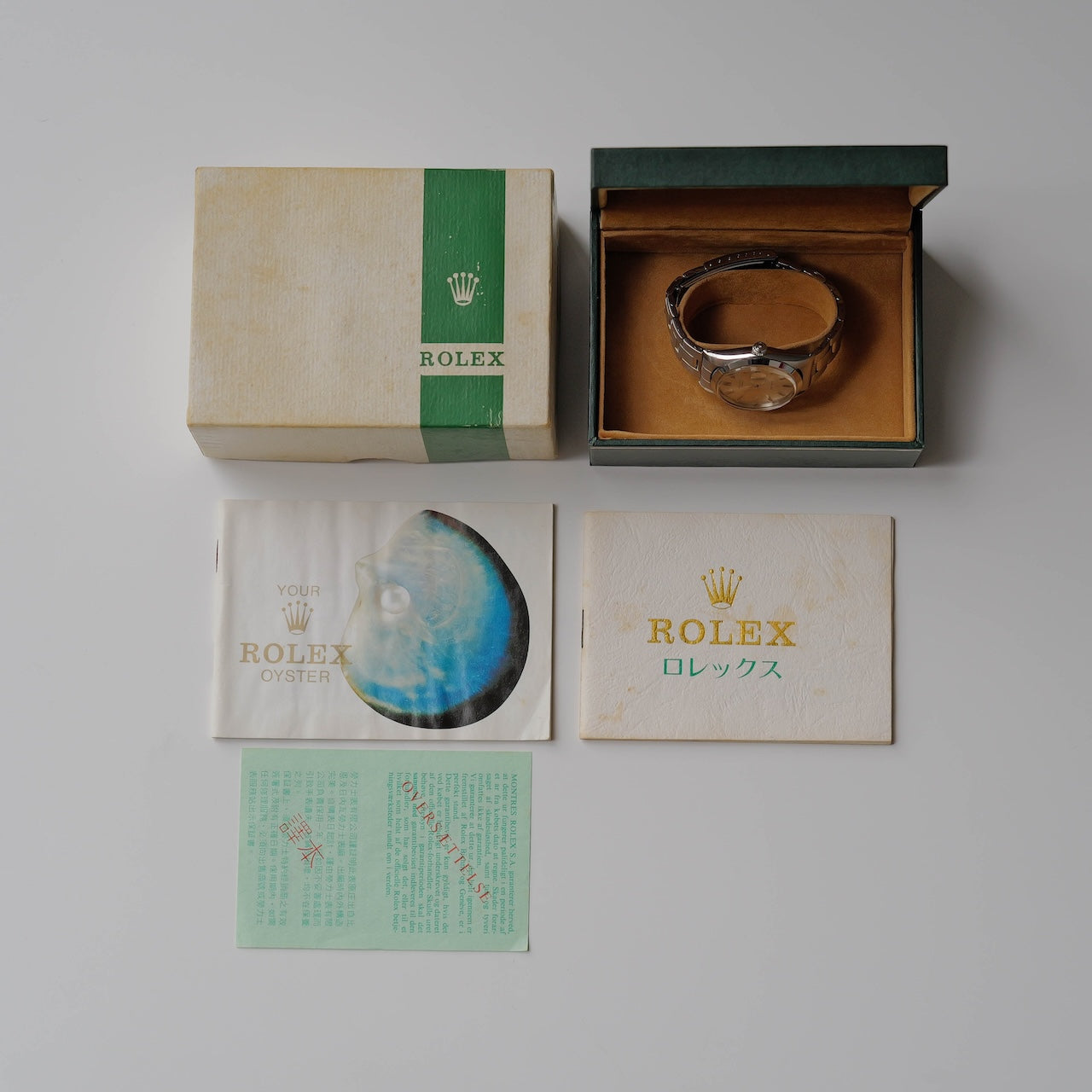 ロレックス/オイスターデイト6694/裏蓋シール/箱付き/ROLEX OYSTER DATE REF.6694 with Box 1973y
