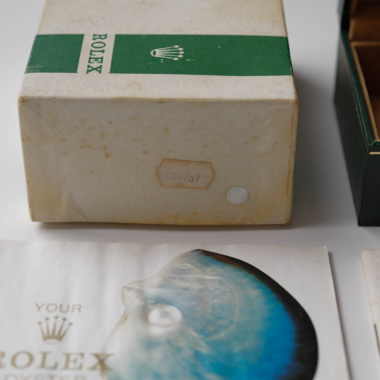 ロレックス/オイスターデイト6694/裏蓋シール/箱付き/ROLEX OYSTER DATE REF.6694 with Box 1973y