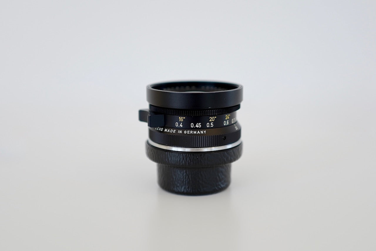 LEICA Super-Angulon 21mmF3.4 last version 1977y with Hood and Box etc,
