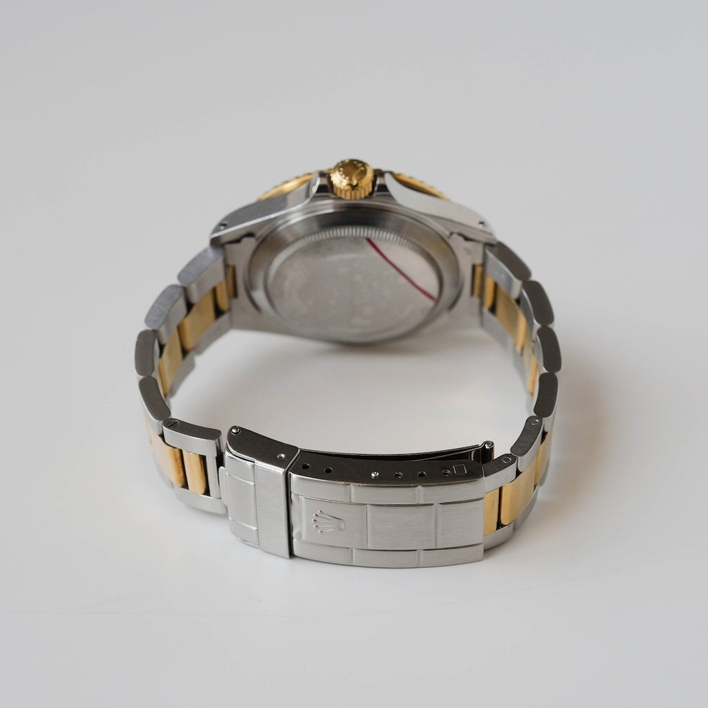 ロレックス/サブマリーナーデイト16803/R番/フジツボダイヤル/18Kイエローゴールド/ROLEX SUBMARINER DATE REF.16803 "Black Nipple Dial" 18KYG 1988y