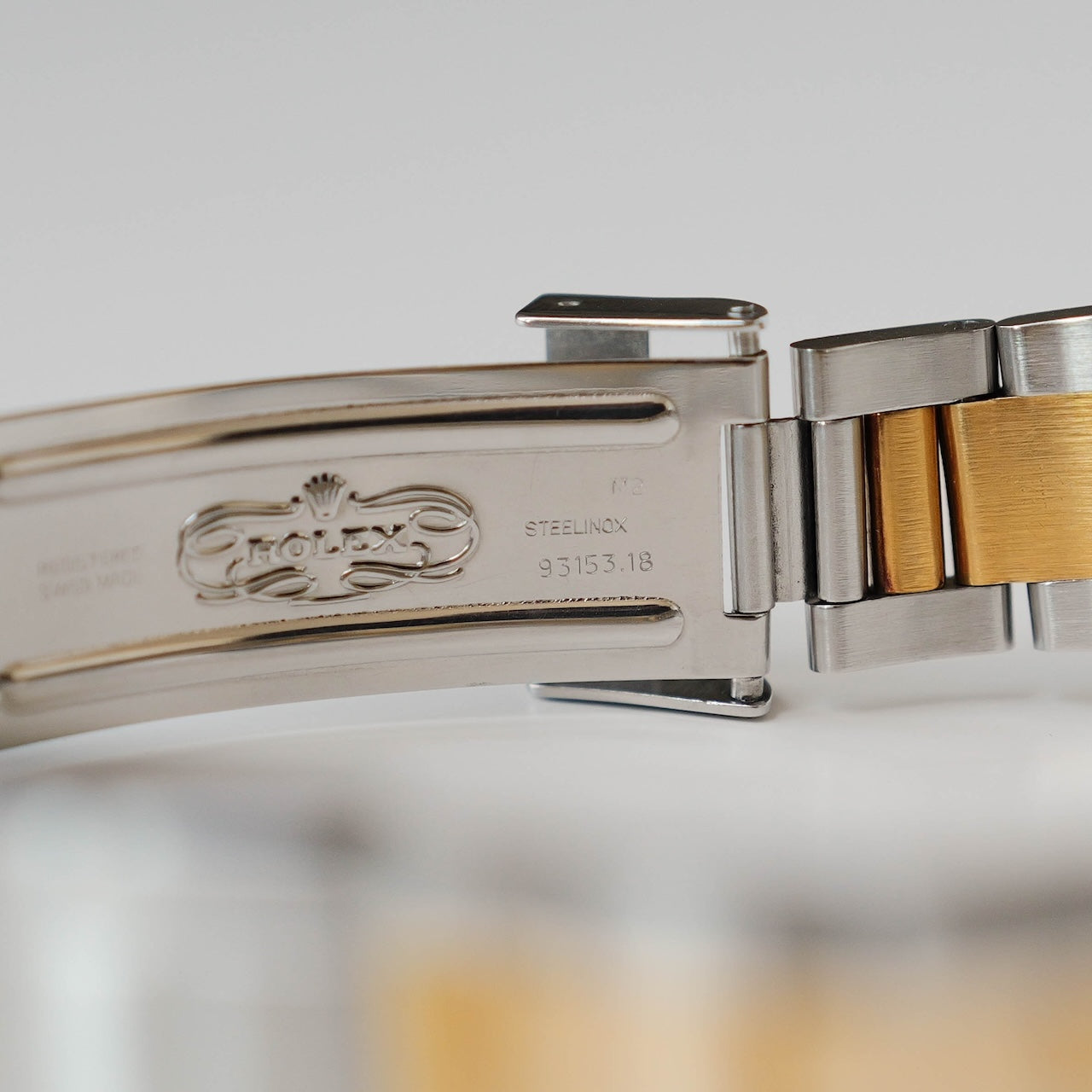 ロレックス/サブマリーナーデイト16803/R番/フジツボダイヤル/18Kイエローゴールド/ROLEX SUBMARINER DATE REF.16803 "Black Nipple Dial" 18KYG 1988y