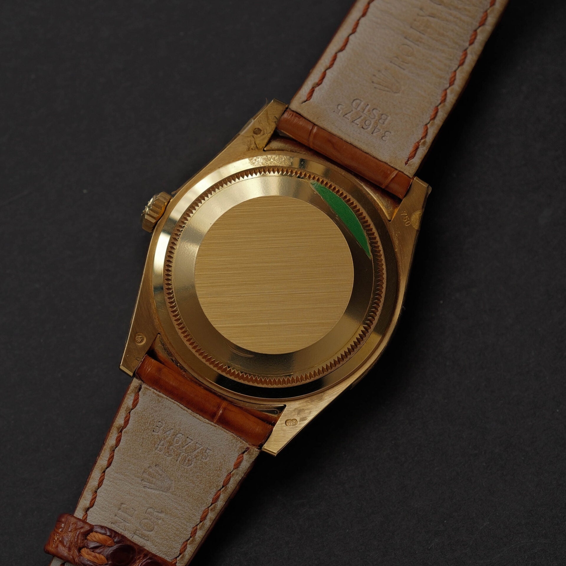 ロレックス/デイデイト118138/コニャック/18Kイエローゴールド/ほぼ未