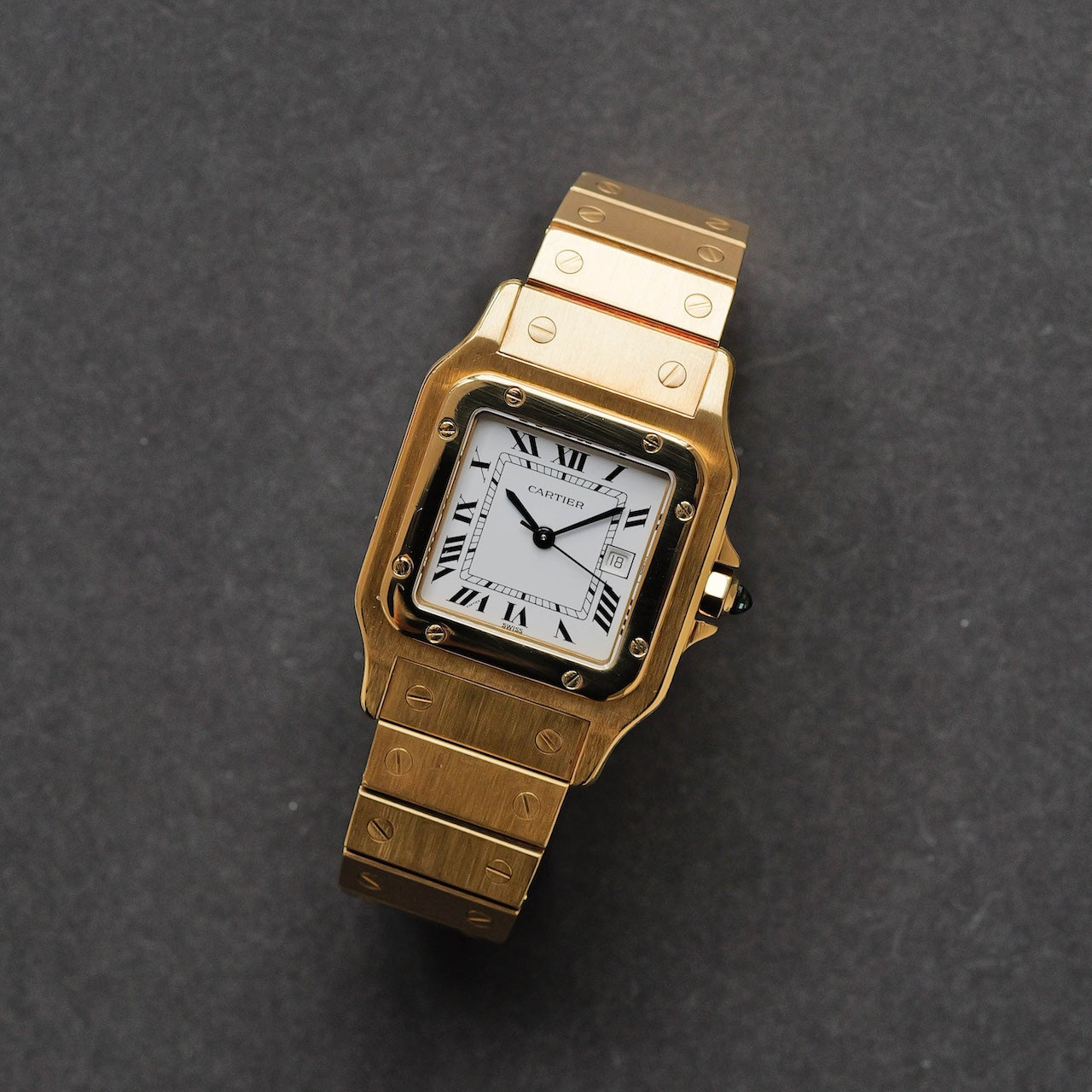 カルティエ/サントス/カレ/2960/29mm/GM/18Kイエローゴールド/CARTIER SANTOS Carrée REF.2960 Or Massif 29mm GM case 18KYG