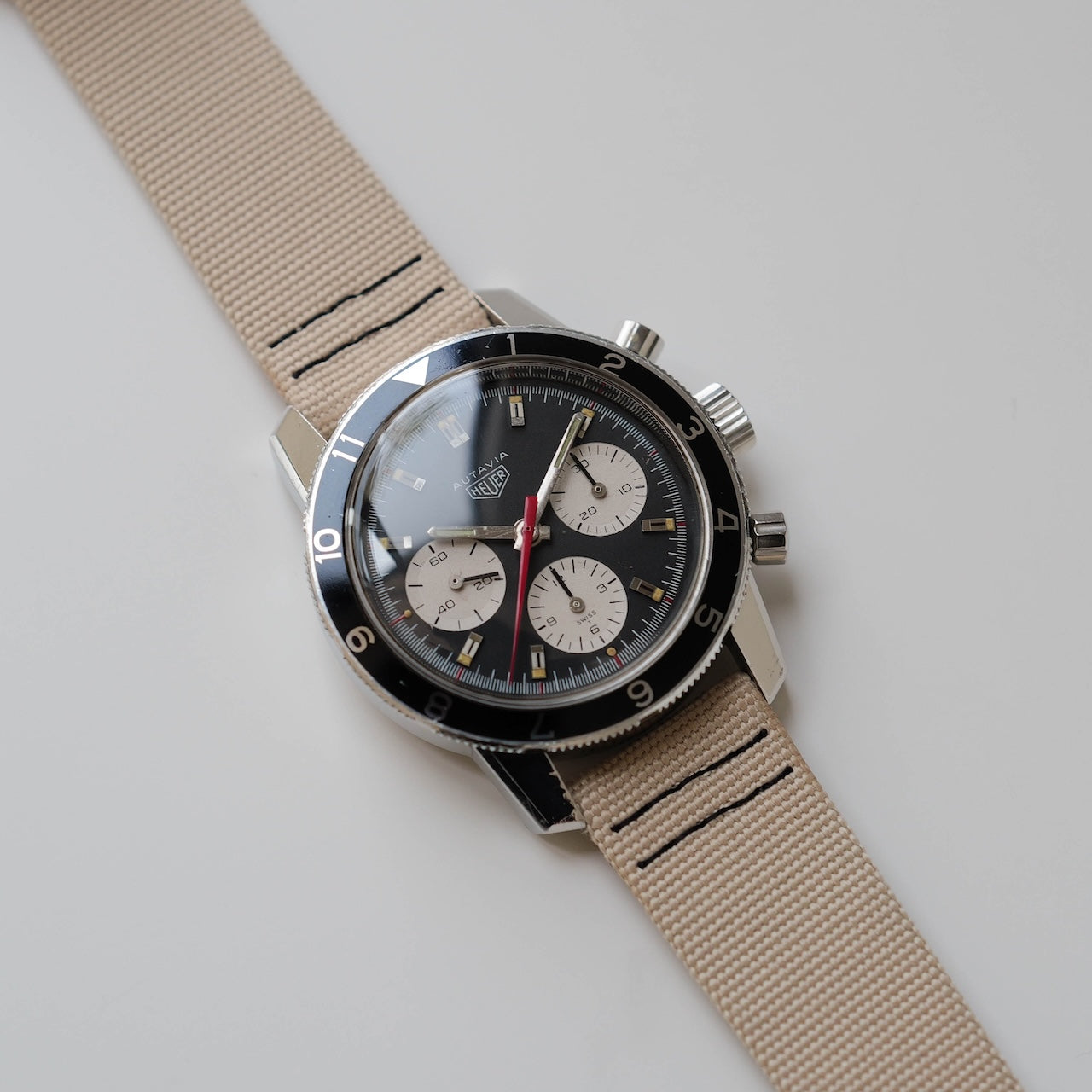 ホイヤー/オータヴィア2446C/アルゼンチン空軍/クロノグラフ/HEUER AUTAVIA for “Argentine Air Force” Ref.2446C Chronograph