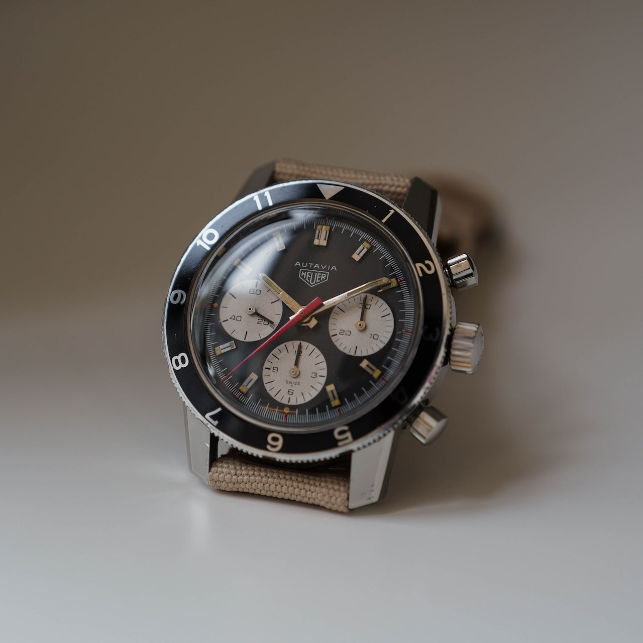 ホイヤー/オータヴィア2446C/アルゼンチン空軍/クロノグラフ/HEUER AUTAVIA for “Argentine Air Force” Ref.2446C Chronograph