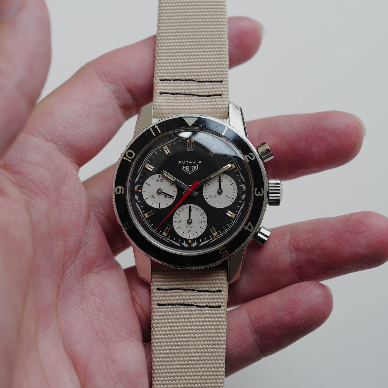 ホイヤー/オータヴィア2446C/アルゼンチン空軍/クロノグラフ/HEUER AUTAVIA for “Argentine Air Force” Ref.2446C Chronograph