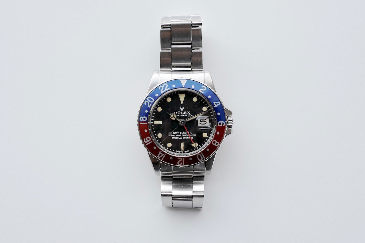 ROLEX GMT-MASTER Ref.1675 Long "E" 1968y