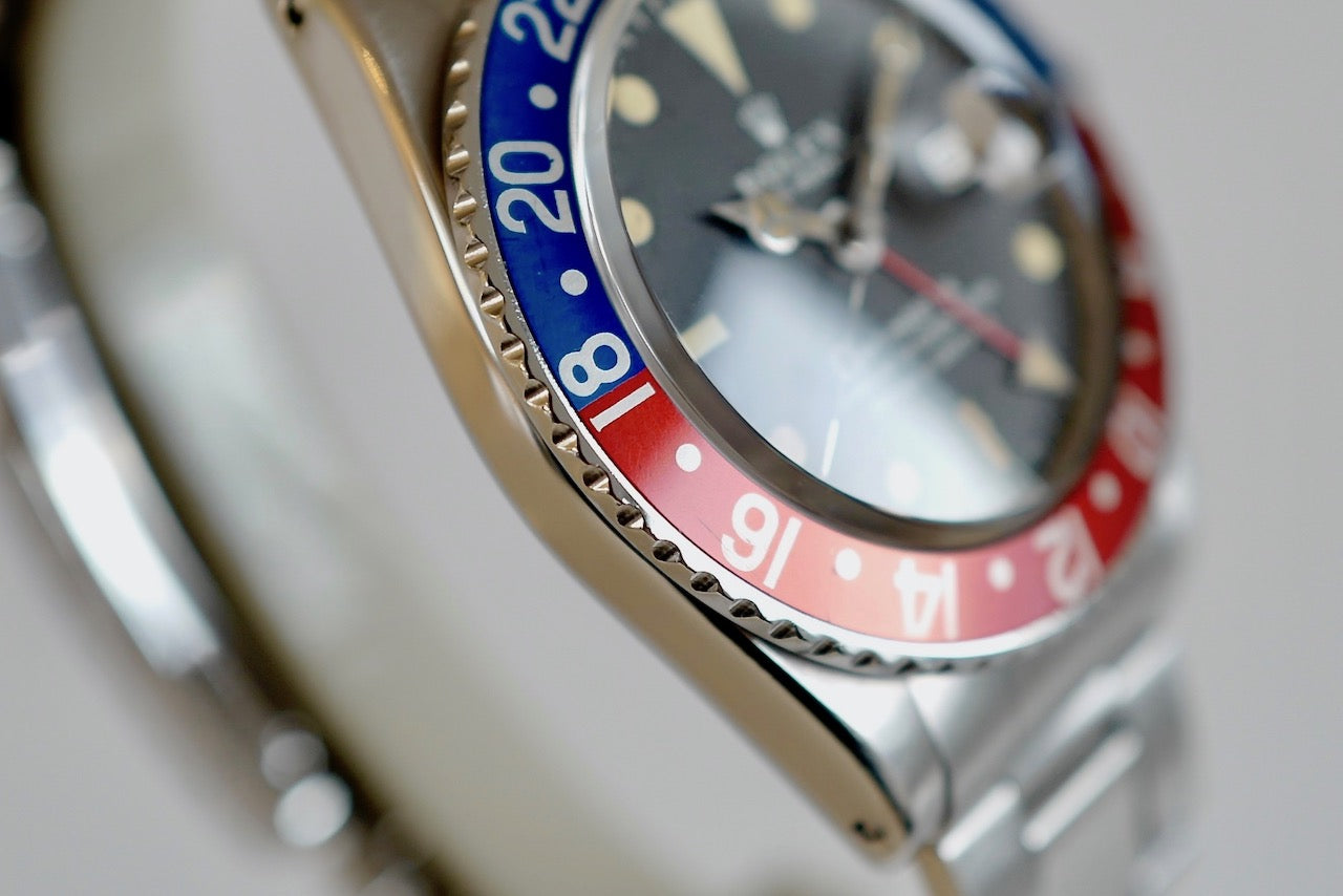 ROLEX GMT-MASTER Ref.1675 Long "E" 1968y