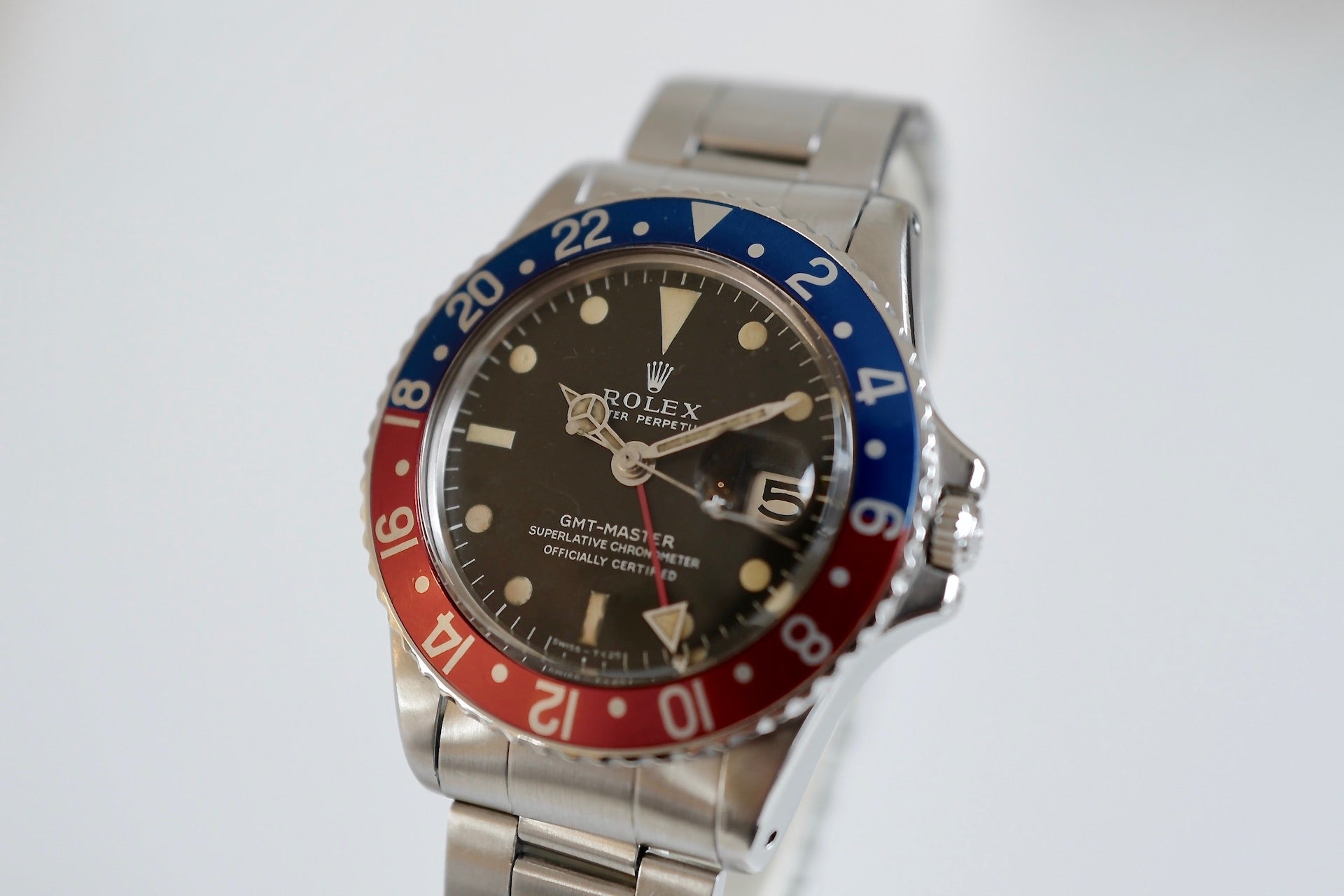 ROLEX GMT-MASTER Ref.1675 Long "E" 1968y
