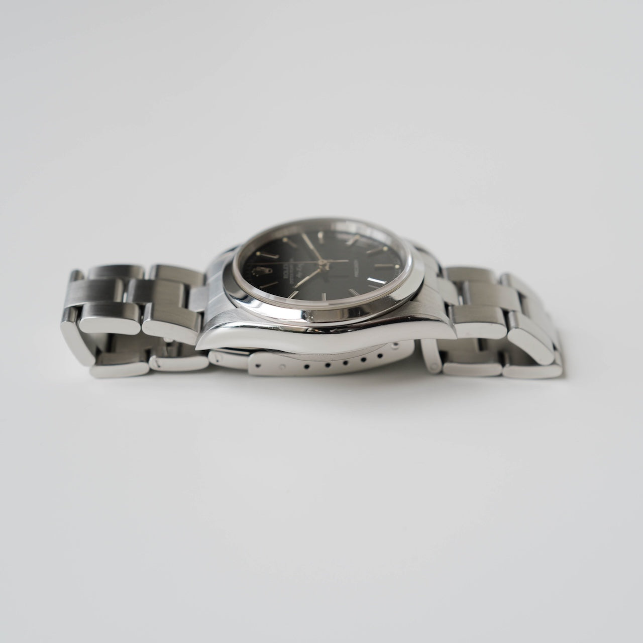 ロレックス/エアキング14000/ブラックダイヤル/箱・保証書付き/ROLEX AIR-KING REF.14000 "BLACK" All Tritium with Box and Paper 1996y
